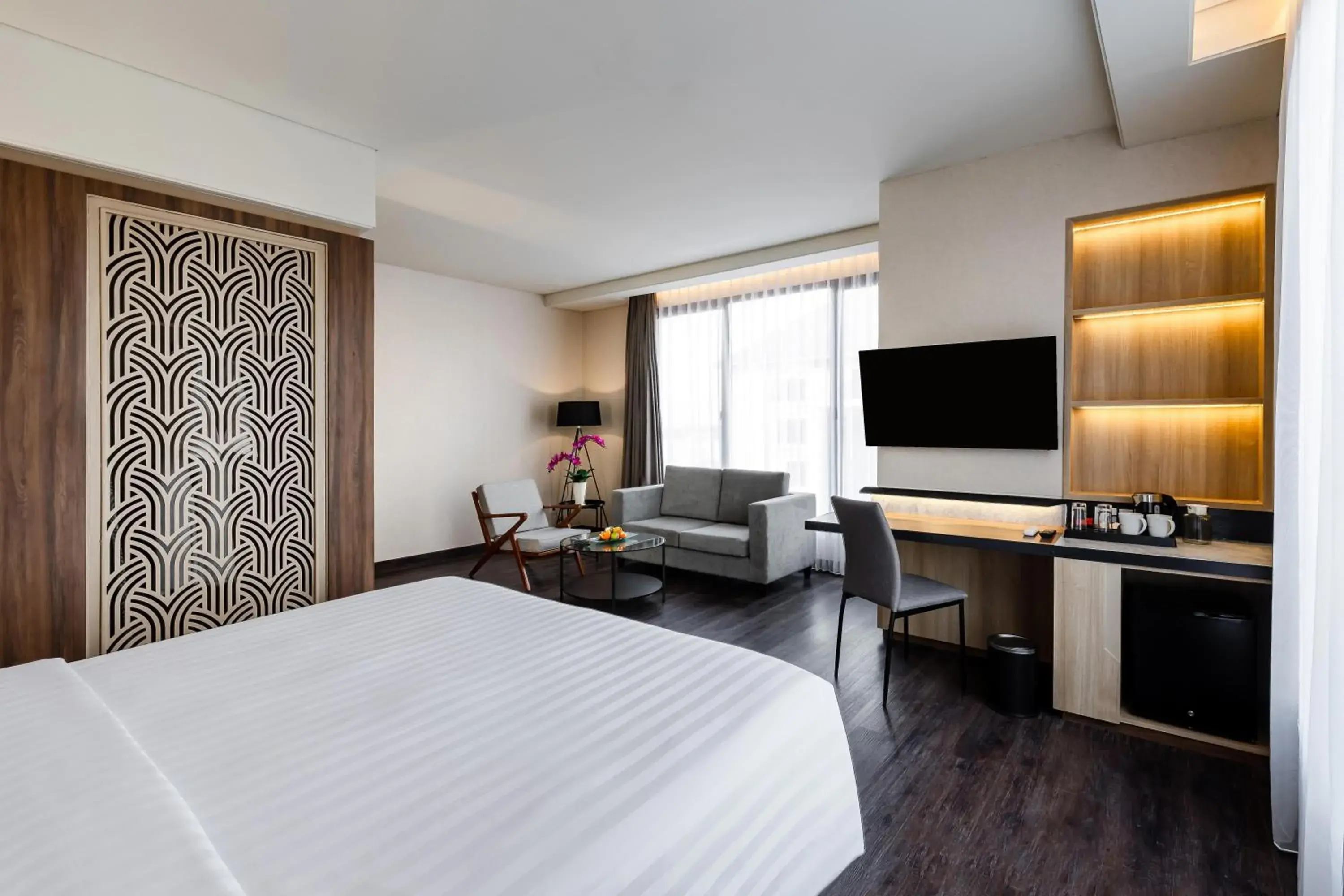 Bedroom, Bed in Quest Prime Pemuda - Semarang Bedroom, Bed in Quest Prime Pemuda - Semarang