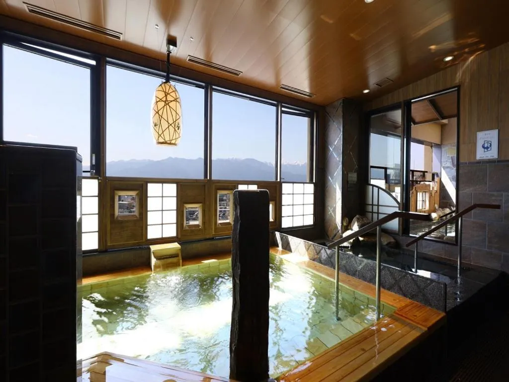 Hot Spring Bath in Onyado Nono Matsumoto Natural Hot Spring