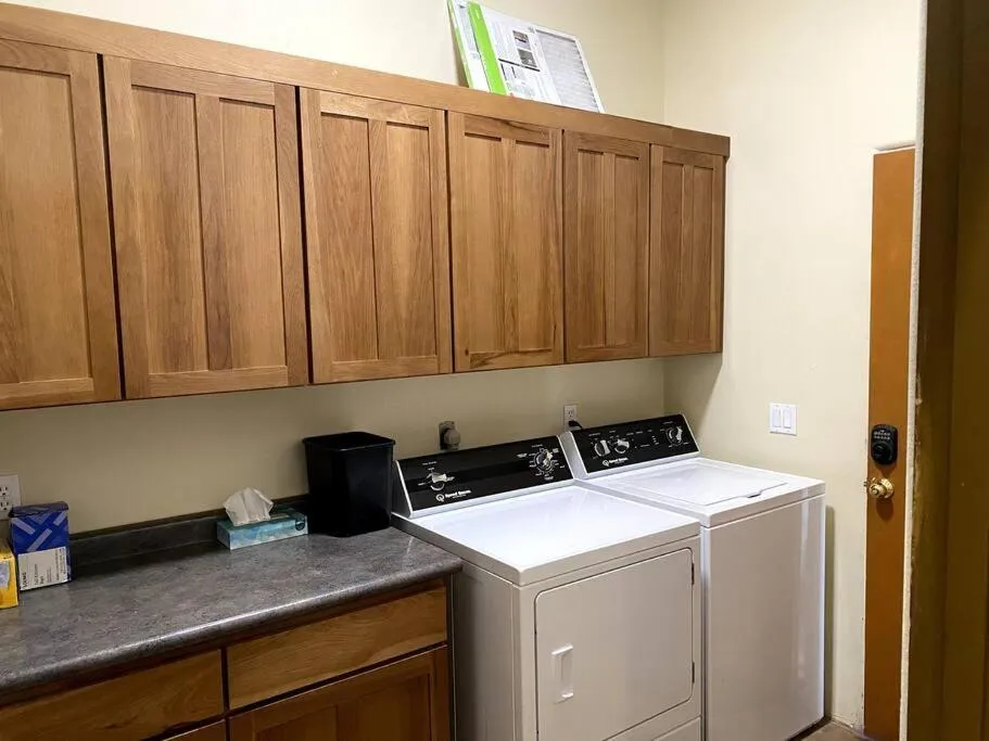 laundry in Spacious Home