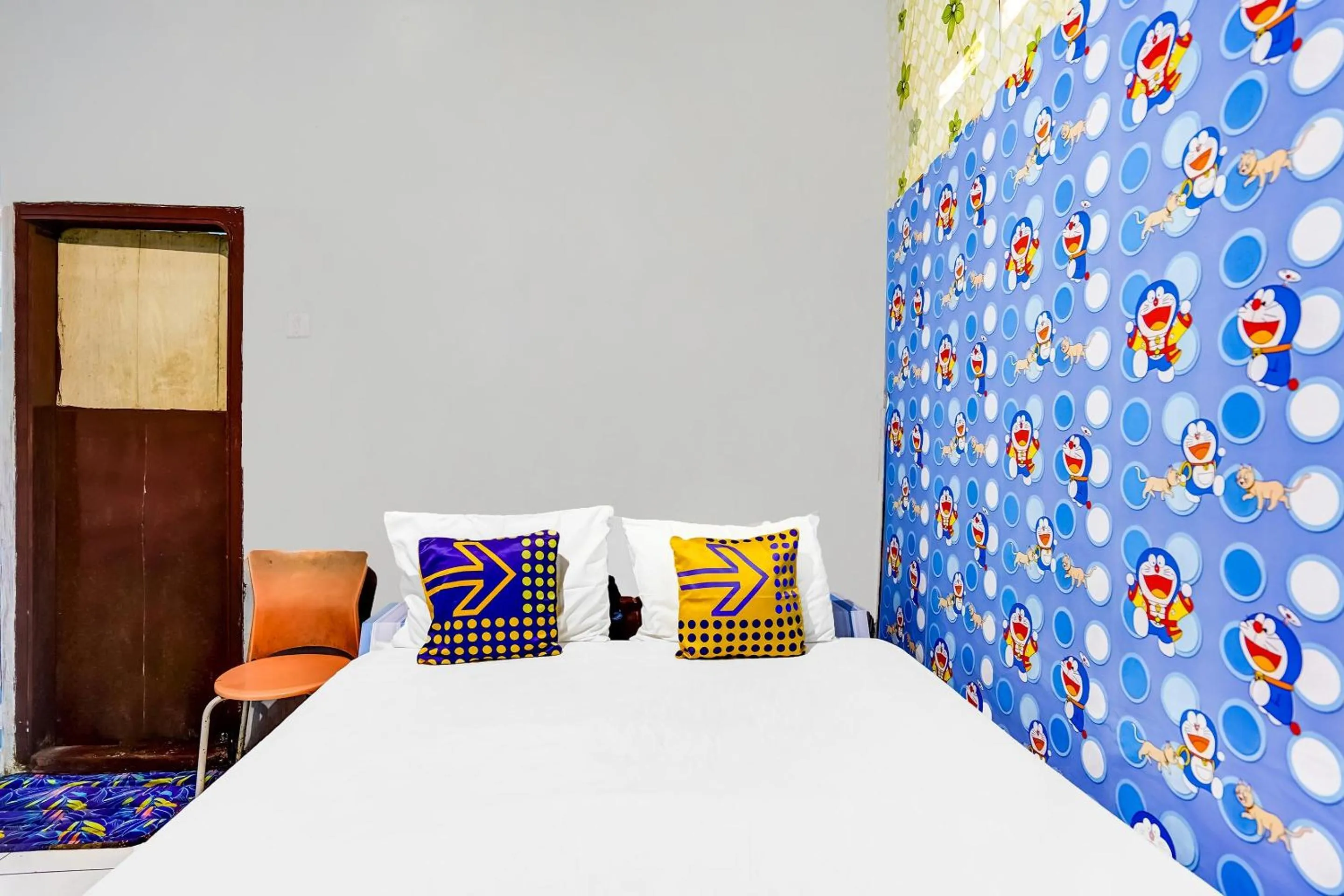 Bedroom, Bed in OYO Life 91060 Villa Wijaya Homestay