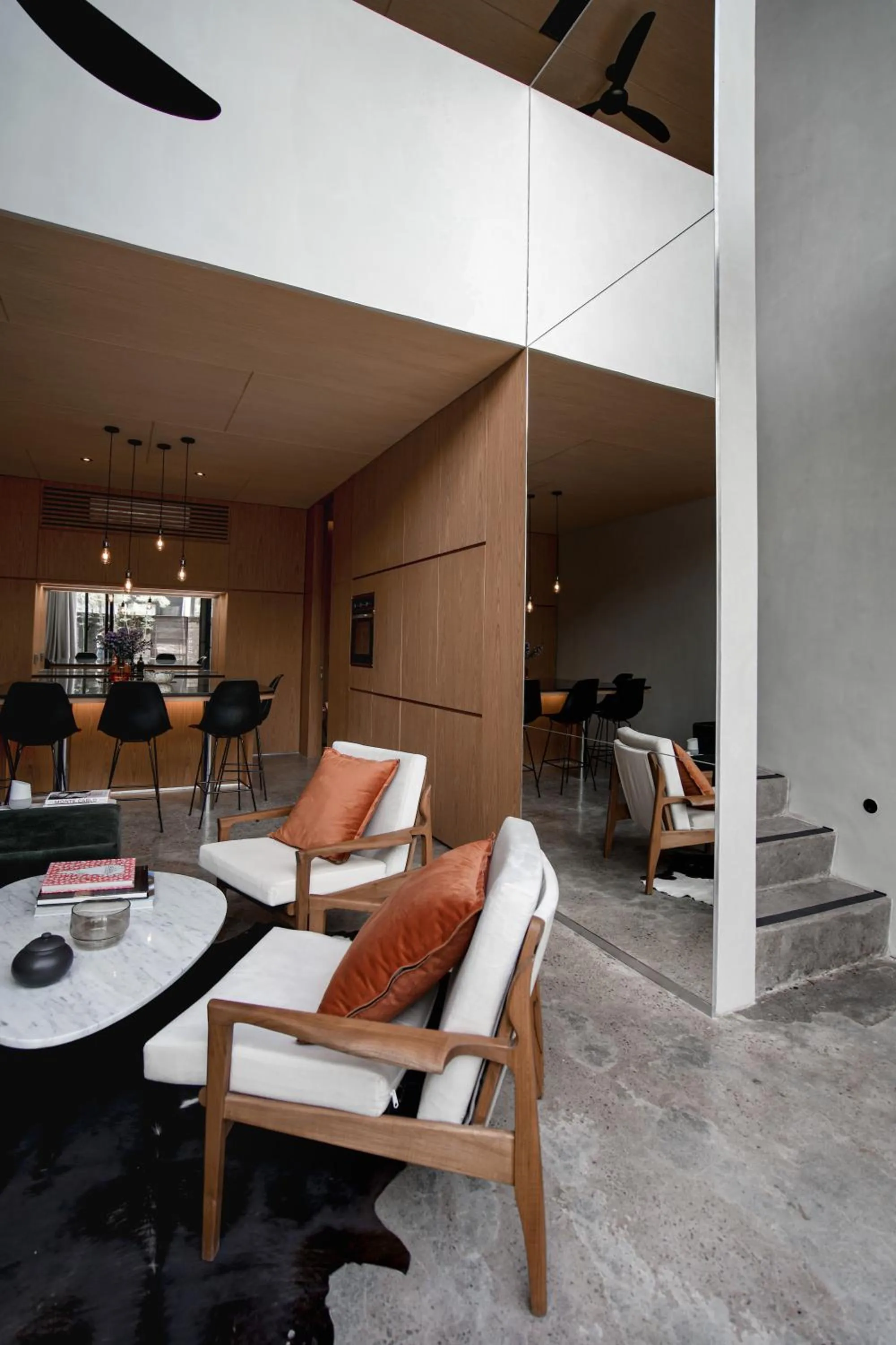 Living room in OXO Townhouses Berawa Canggu