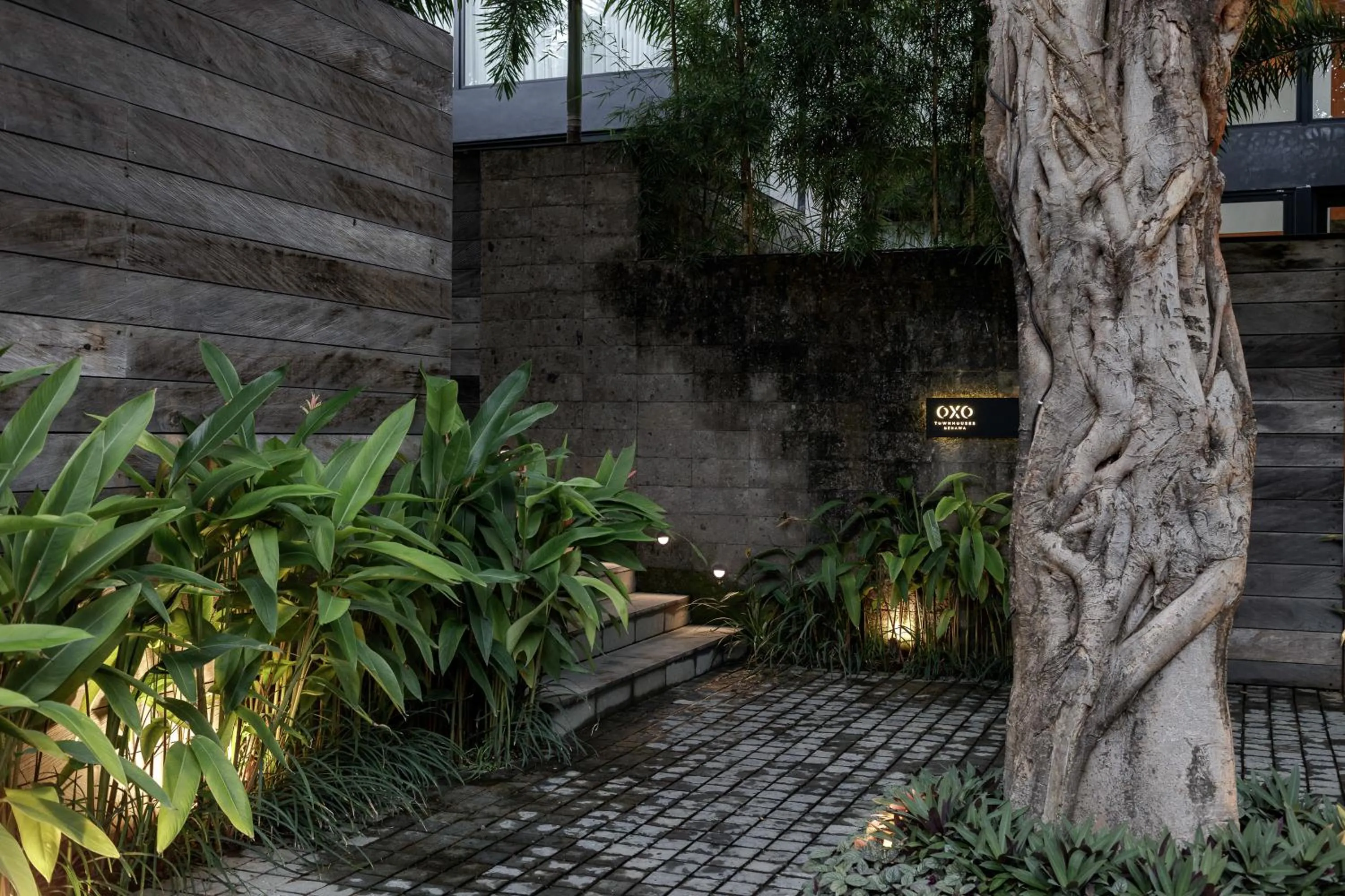 Property building in OXO Townhouses Berawa Canggu