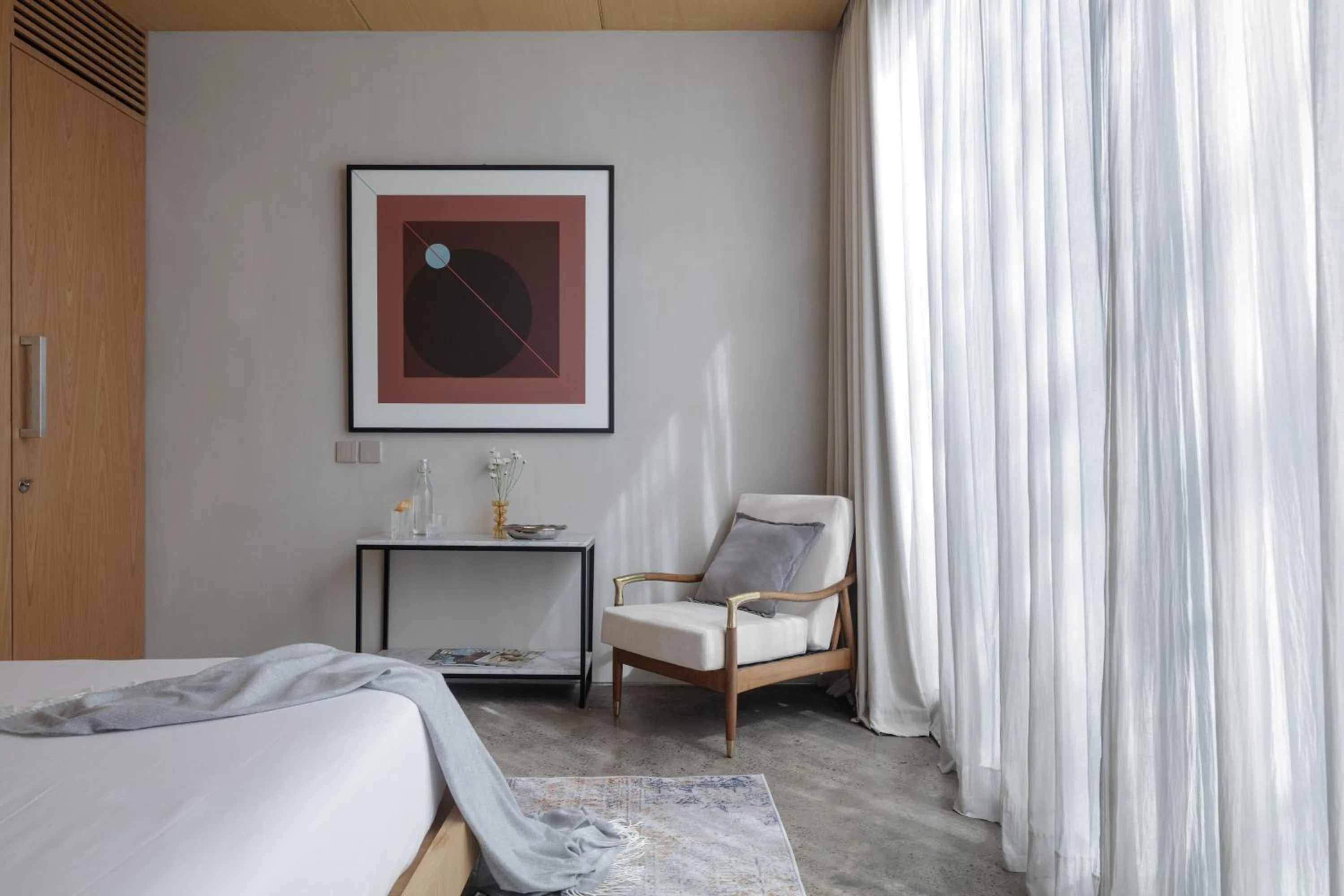 Bedroom, Bed in OXO Townhouses Berawa Canggu