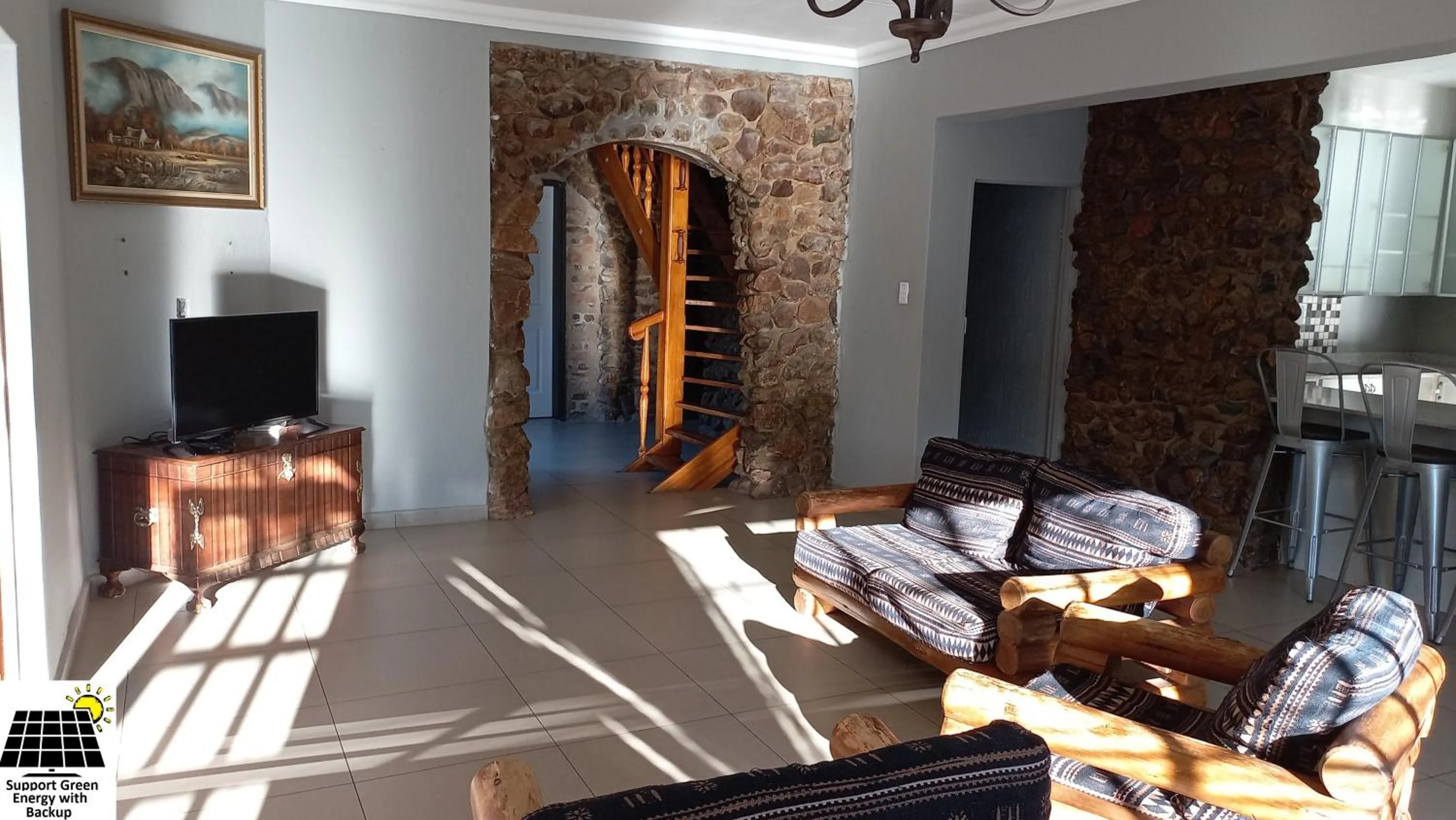 TV and multimedia in SnL Guesthouse at Visarend