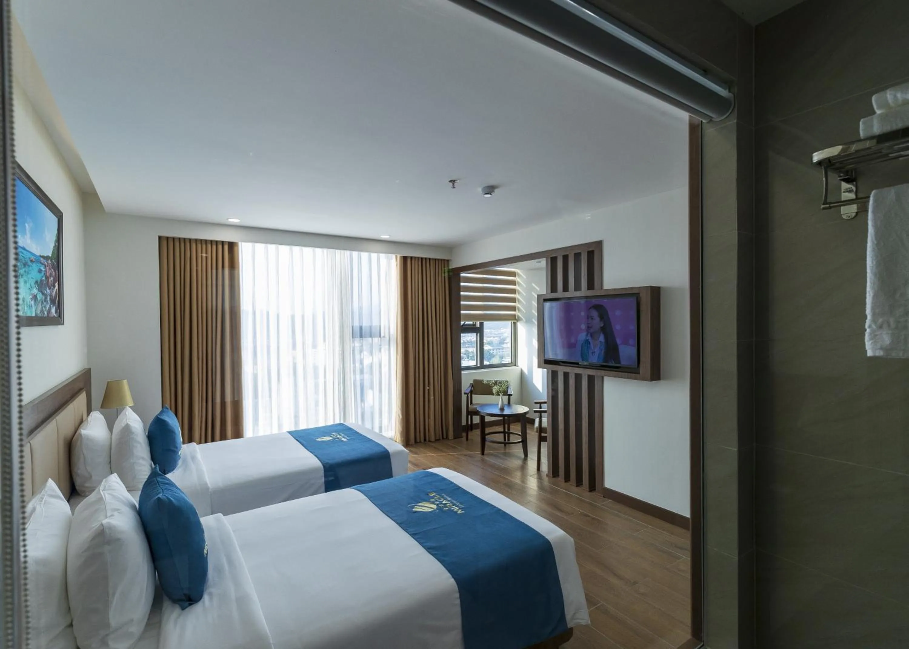 Bedroom, Bed in Miracle Luxury Nha Trang