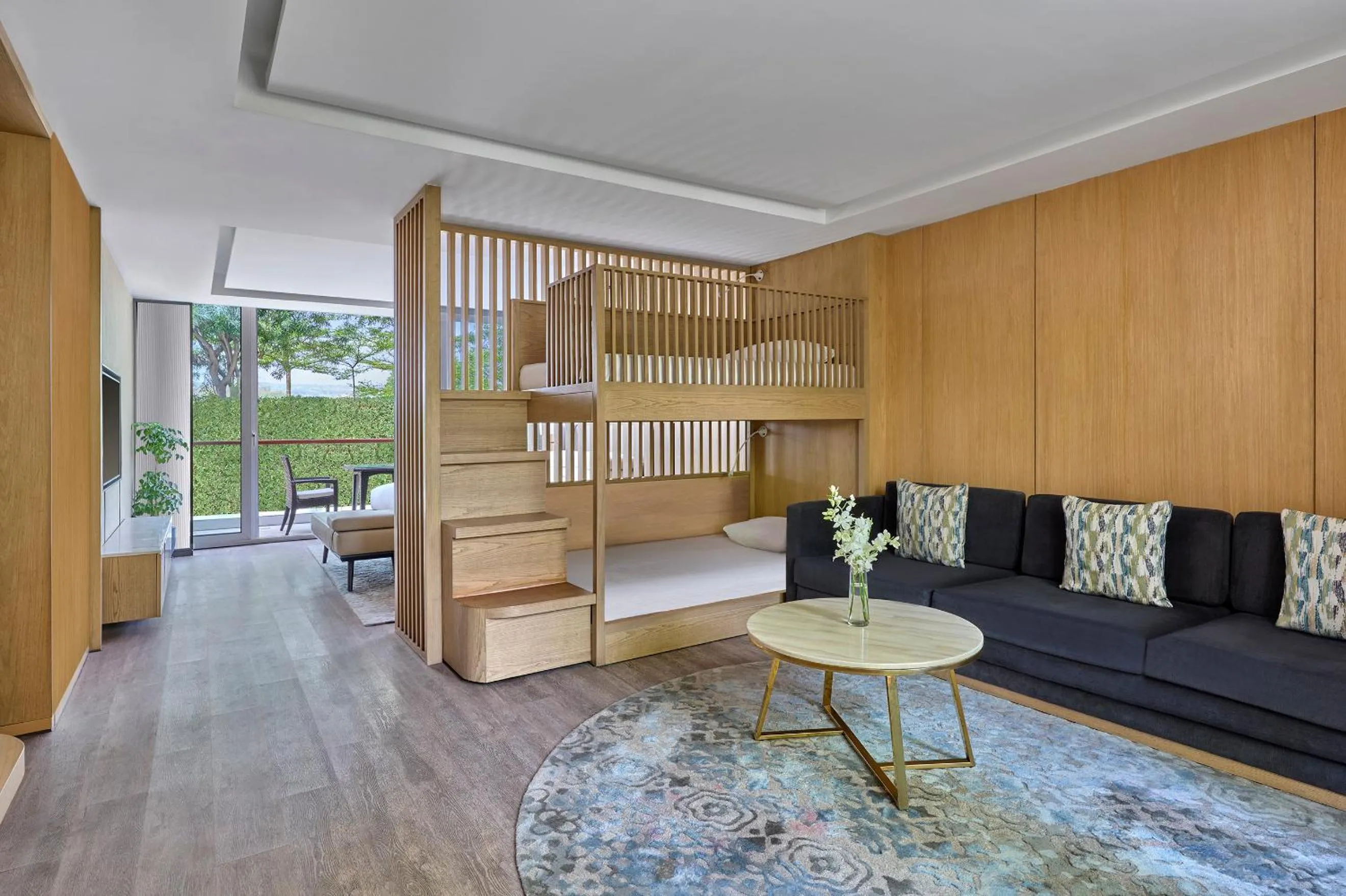 bunk bed, Bed in Aravali Marriott Resort & Spa, Delhi NCR