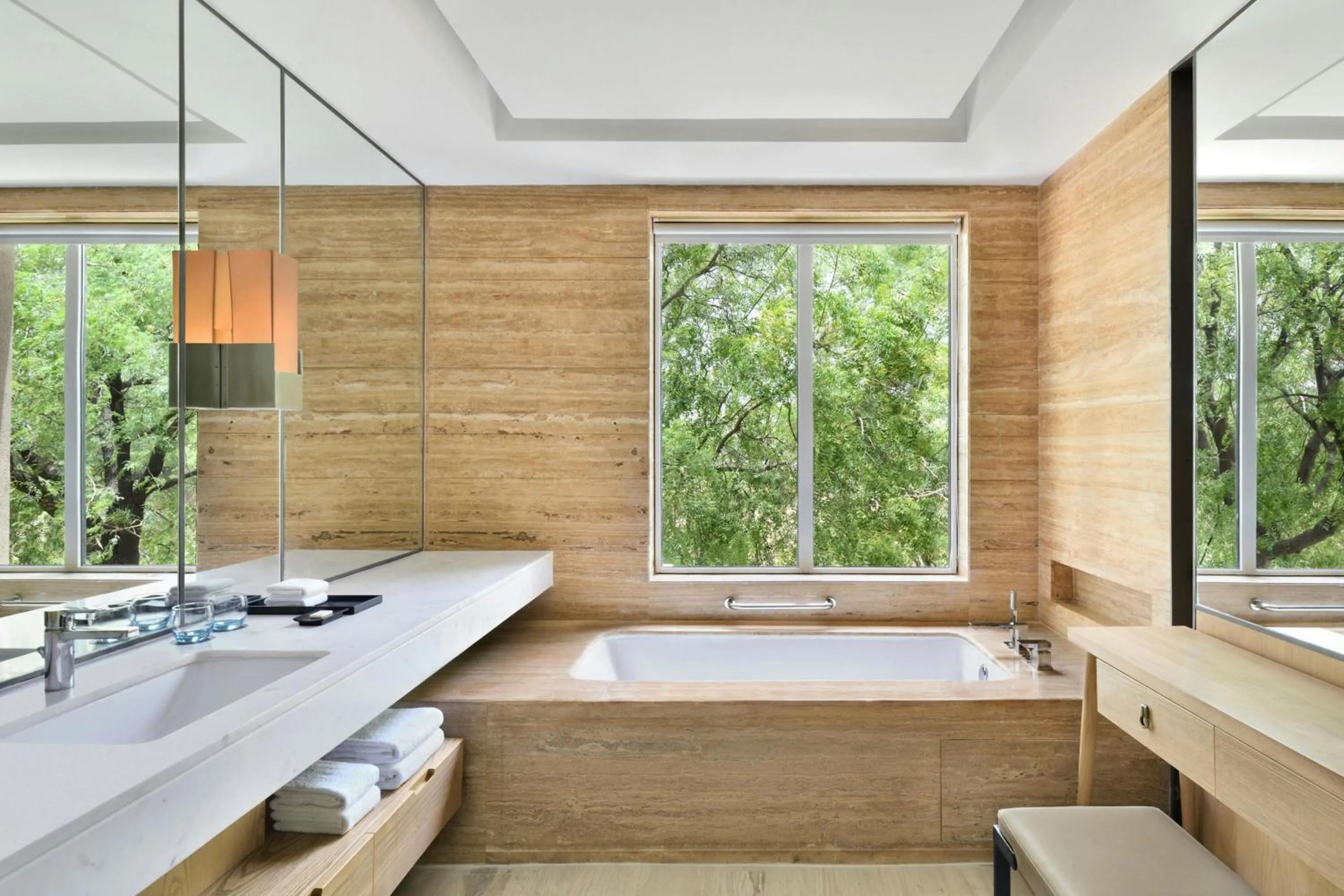 Bathroom in Aravali Marriott Resort & Spa, Delhi NCR