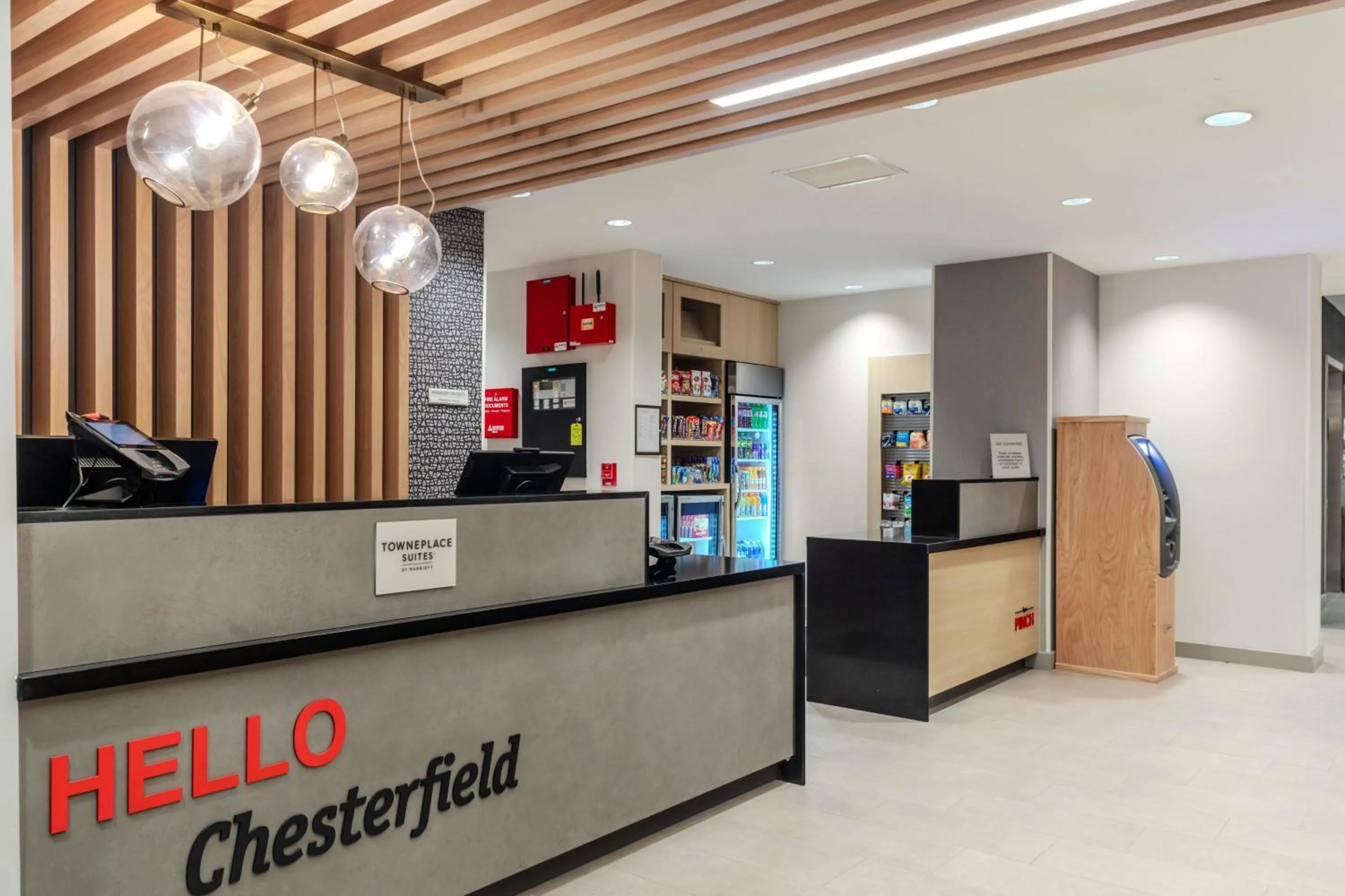 Lobby or reception in TownePlace Suites by Marriott Chesterfield