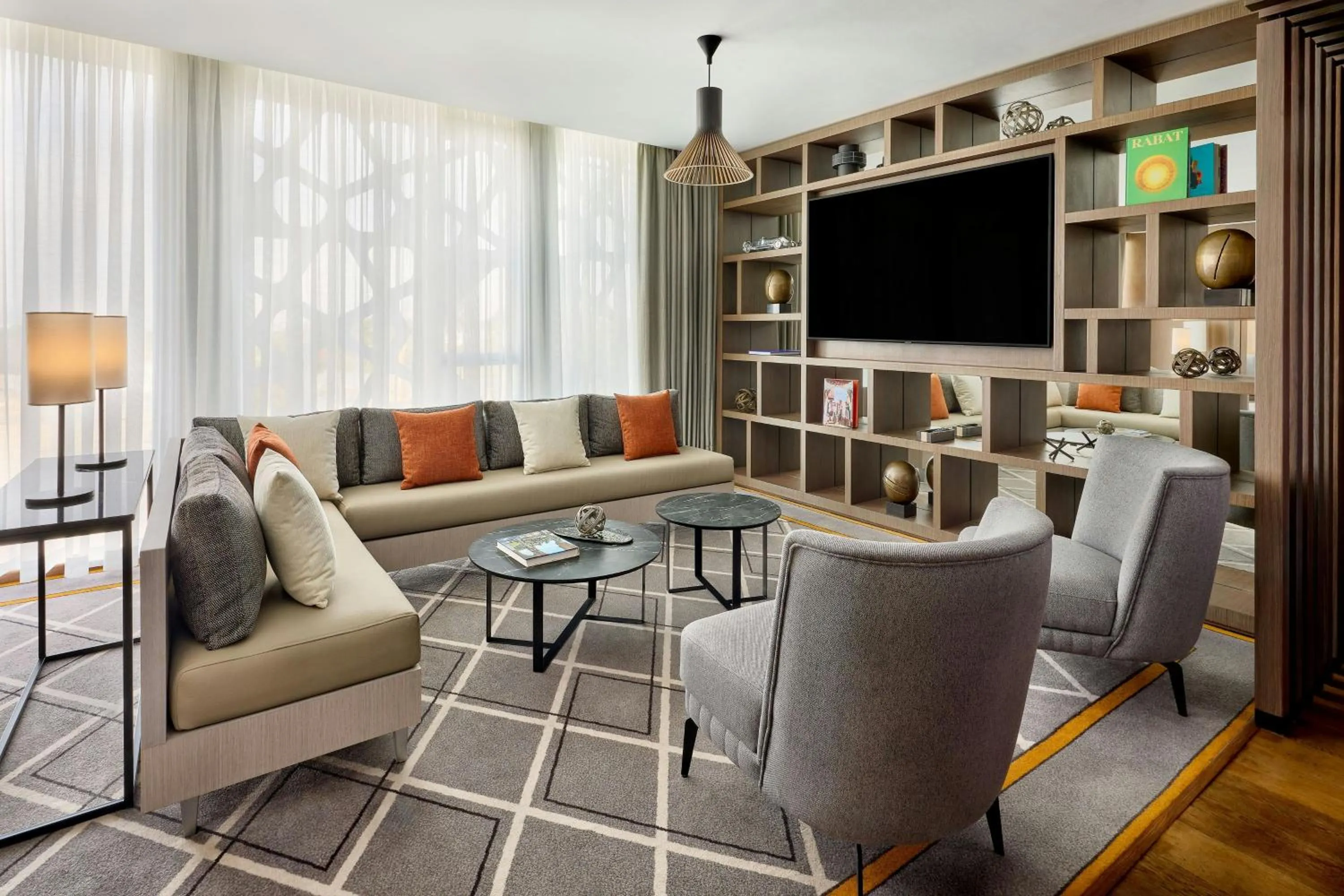 Photo of the whole room in Rabat Marriott Hotel