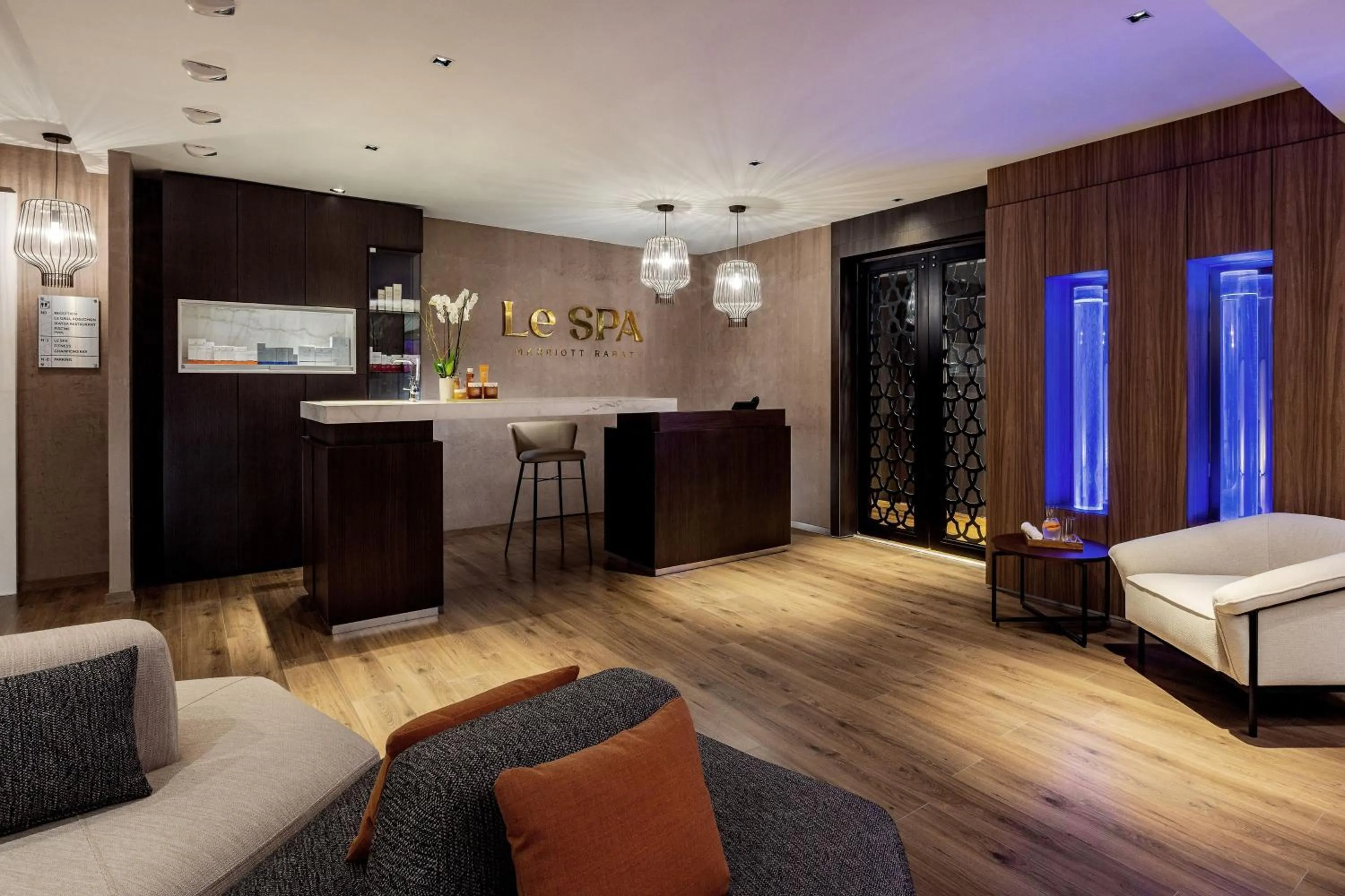 Lobby or reception in Rabat Marriott Hotel