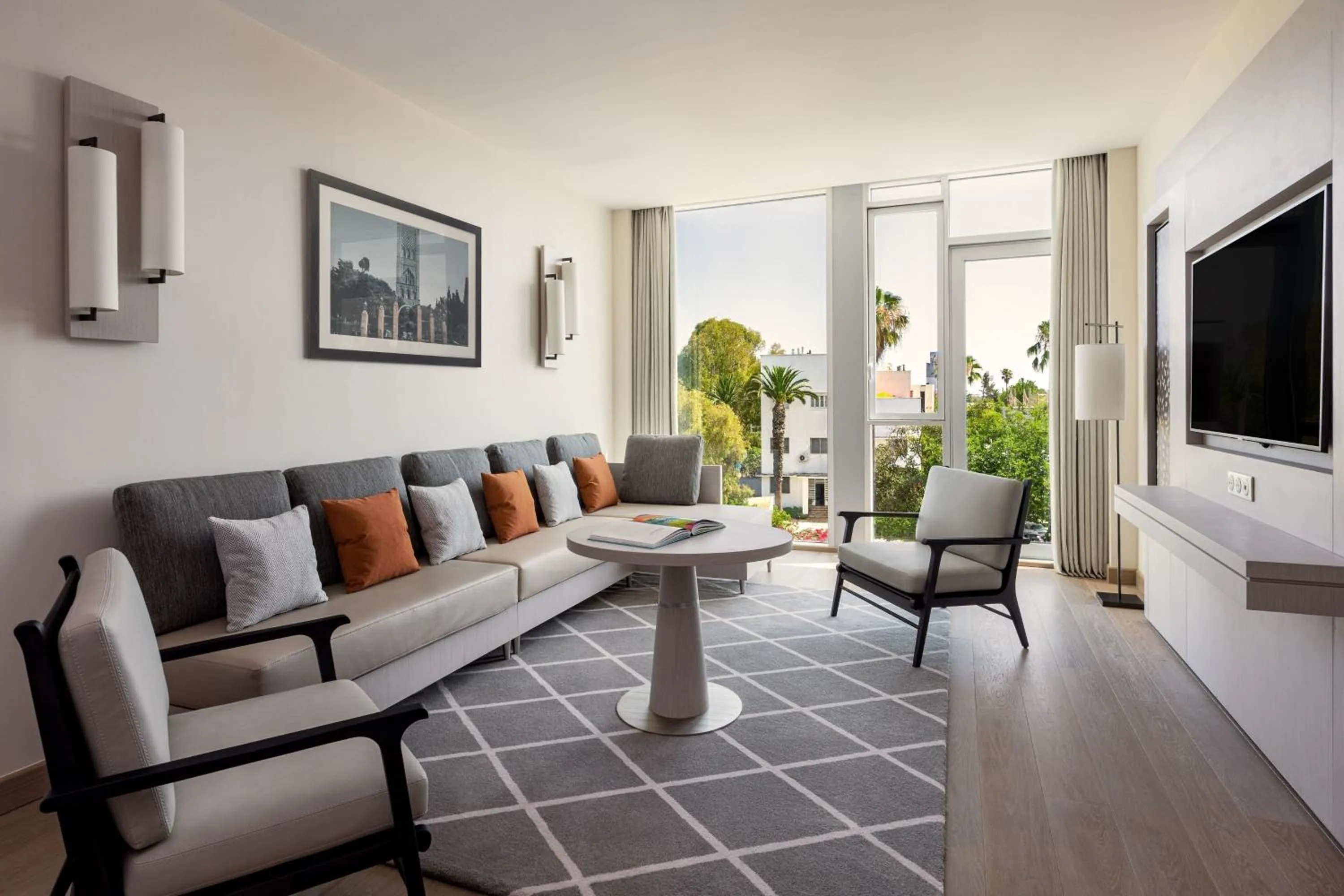 Photo of the whole room in Rabat Marriott Hotel