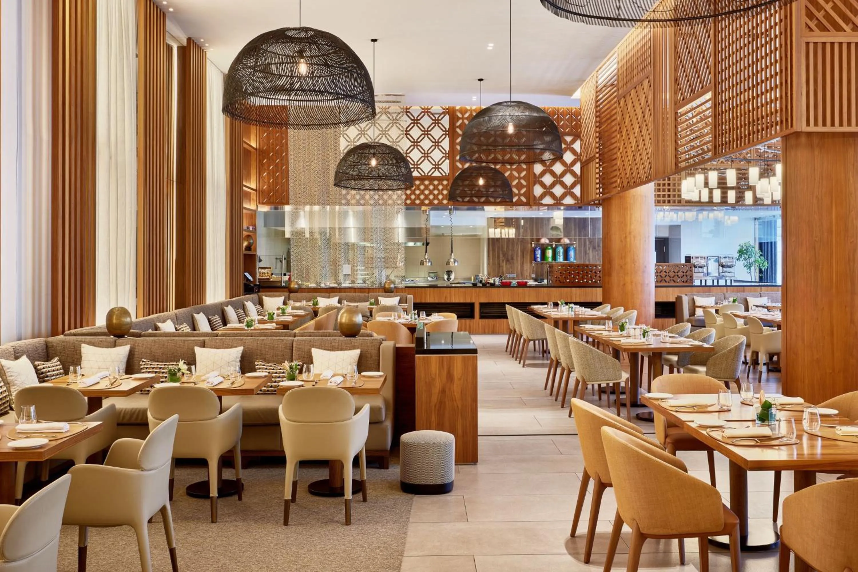 Restaurant/places to eat in Rabat Marriott Hotel