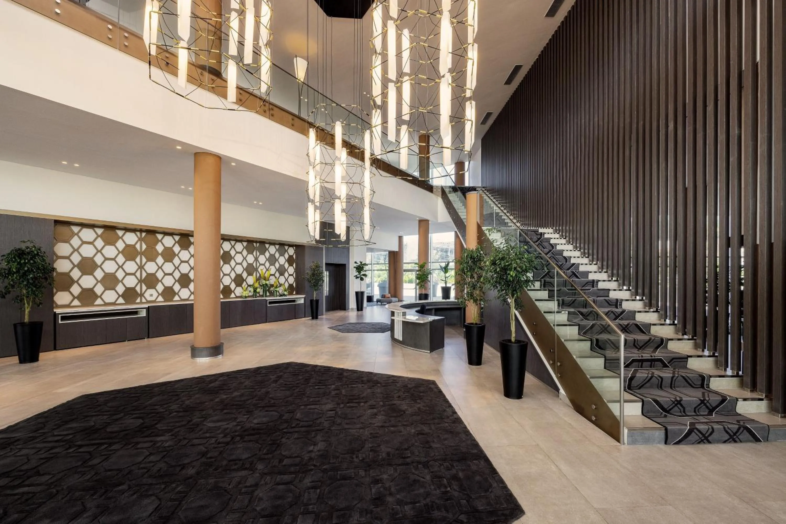 Lobby or reception in Rabat Marriott Hotel