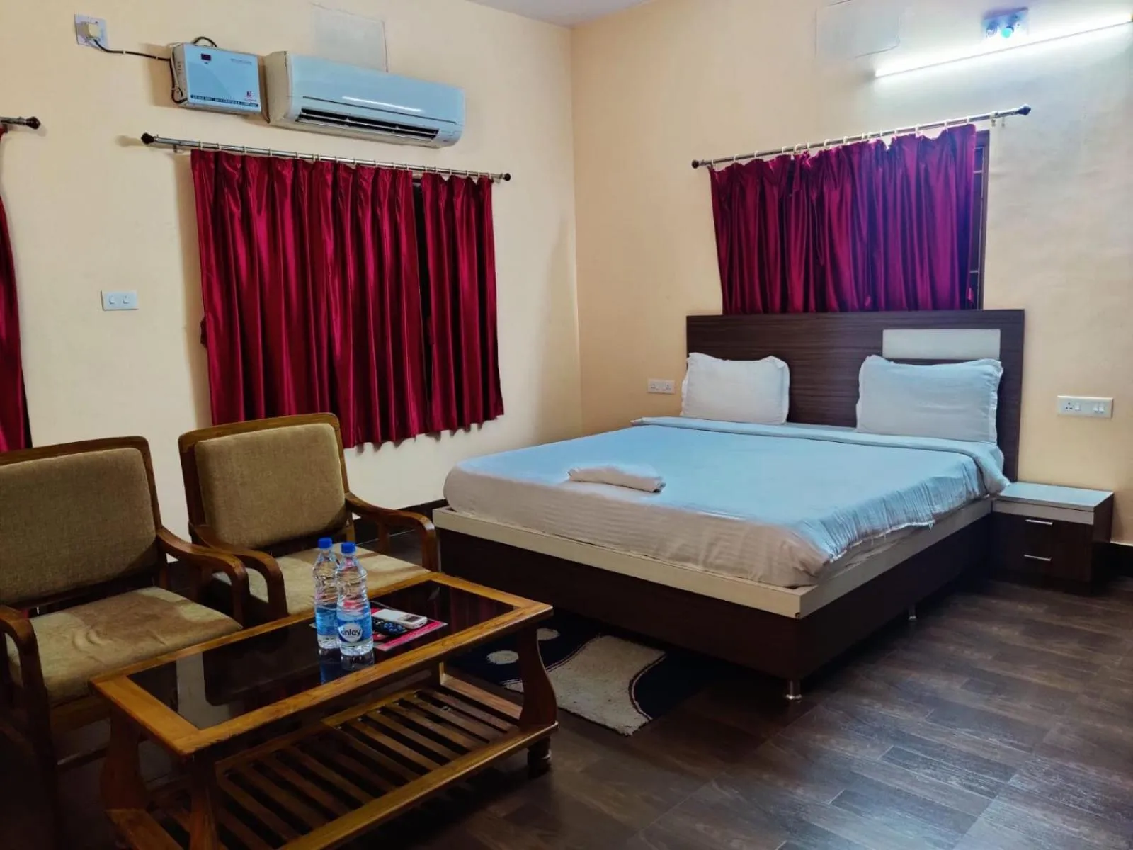 Bed in CHETAN INN HOTEL