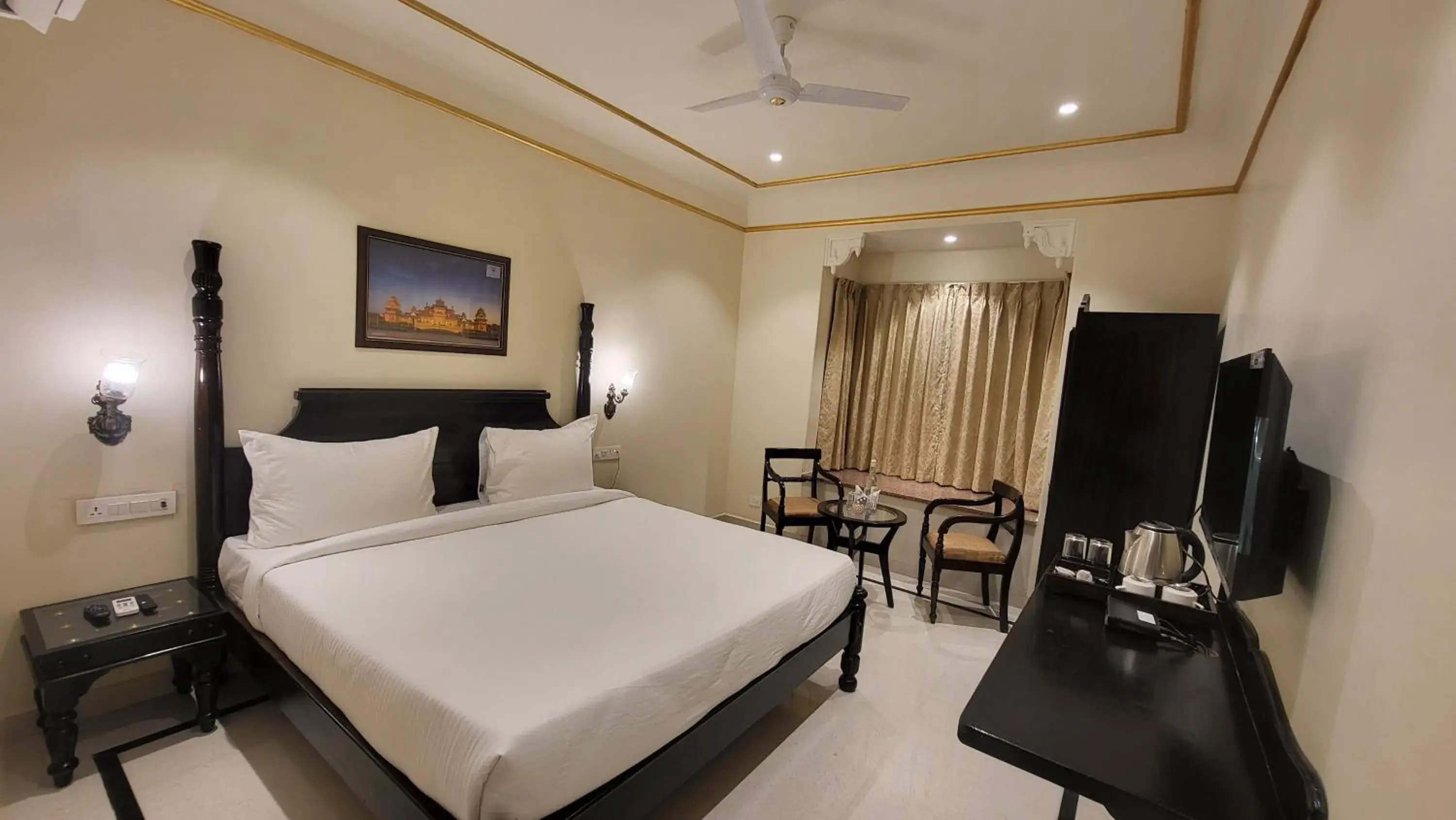 Bedroom, Bed in The Grand Barso (A Luxury Heritage) Bedroom, Bed in The Grand Barso (A Luxury Heritage)