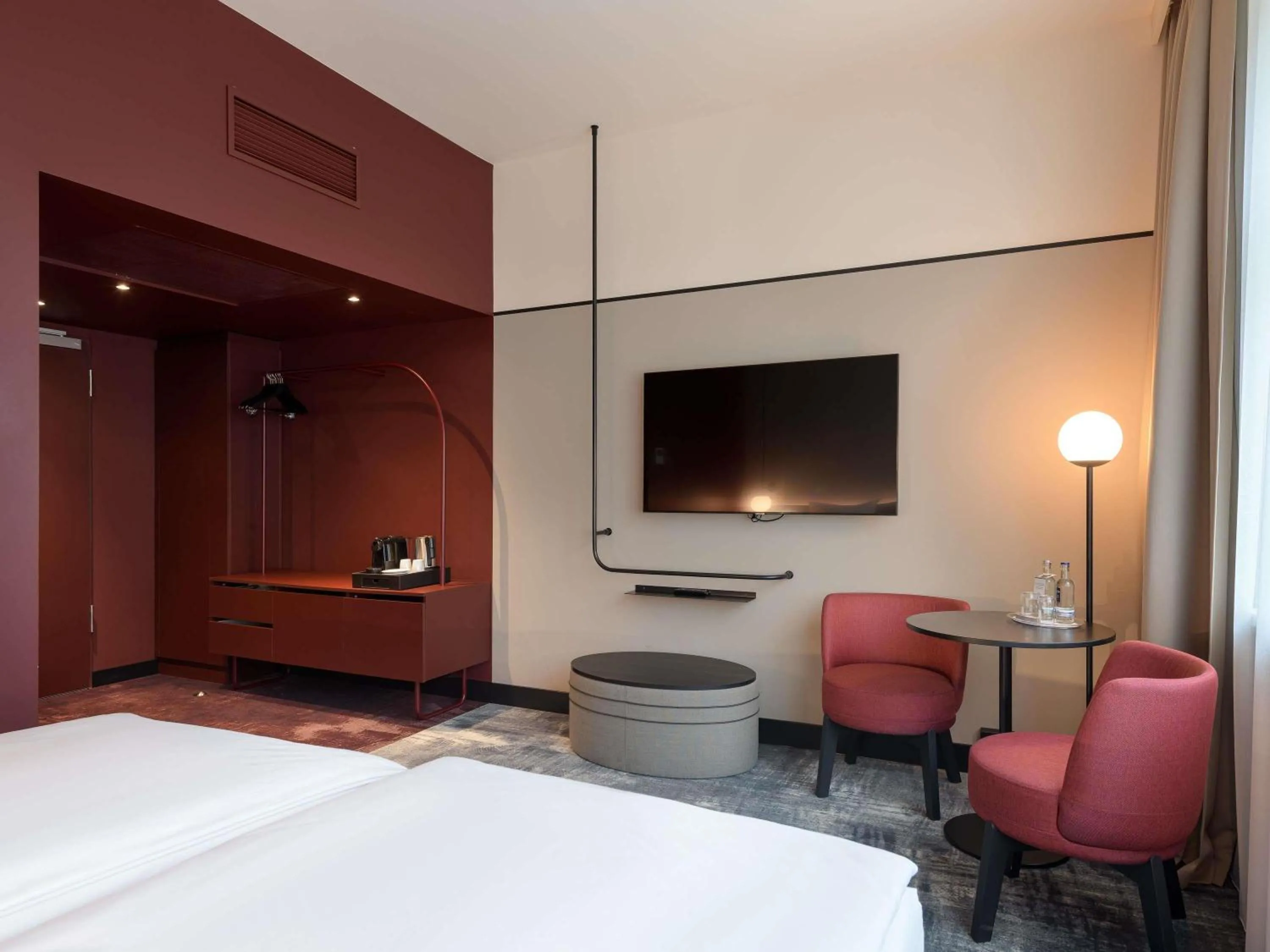 Bedroom, Bed in Novotel Münster City