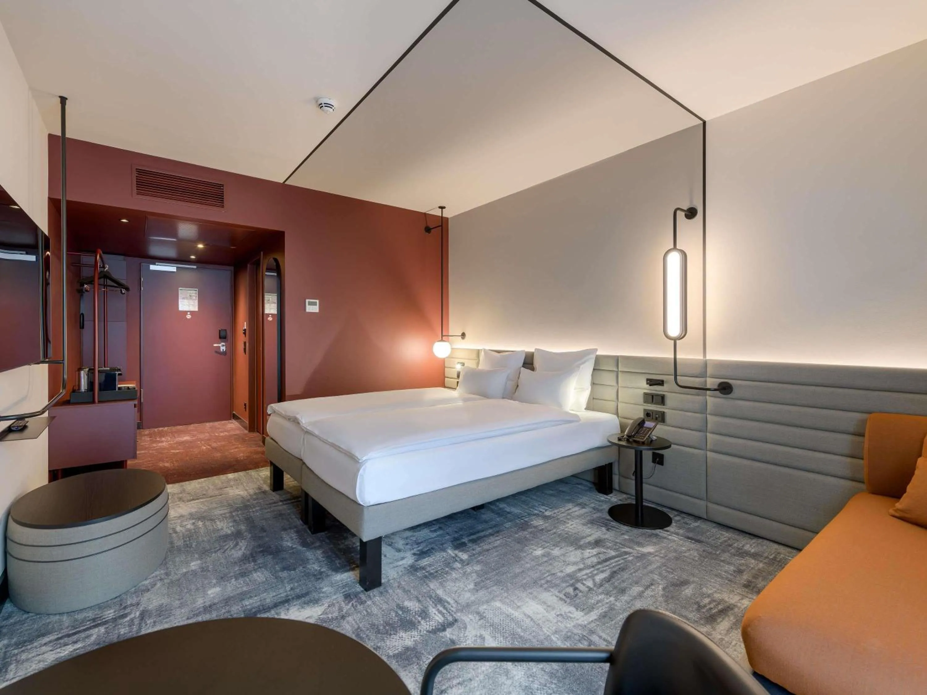 Bedroom, Bed in Novotel Münster City