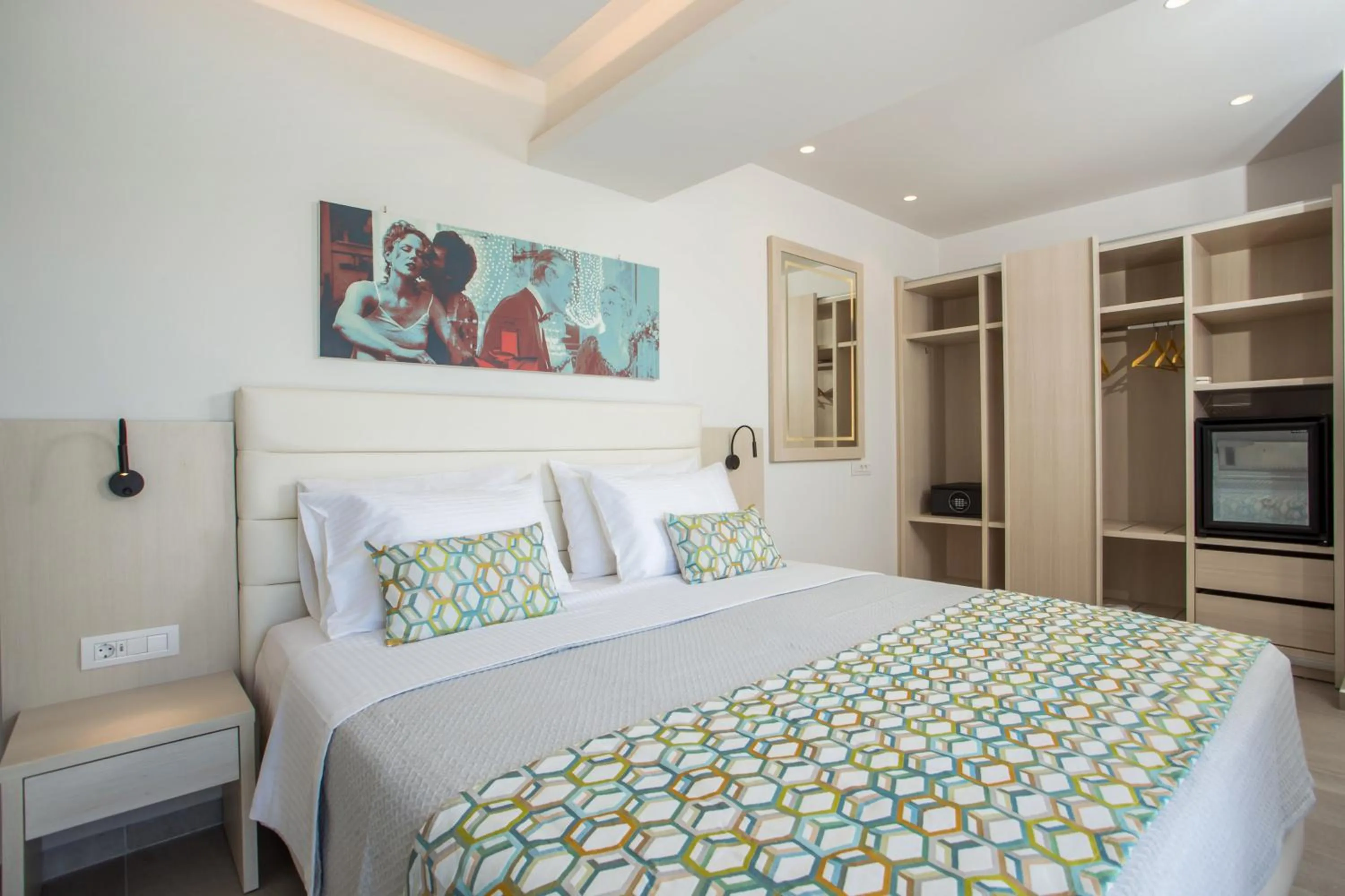 Photo of the whole room, Bed in Hollywood Inn Faliraki - Adults Only