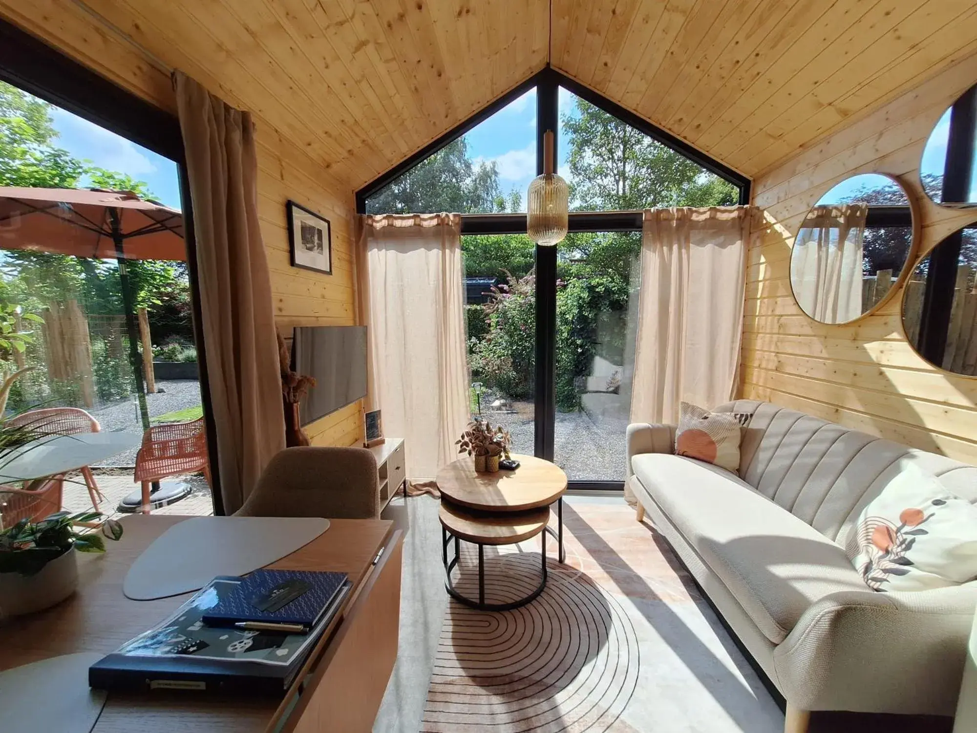 One-Bedroom Chalet in B&B Vierlingsbeek, Appartement en tuin-chalets One-Bedroom Chalet in B&B Vierlingsbeek, Appartement en tuin-chalets