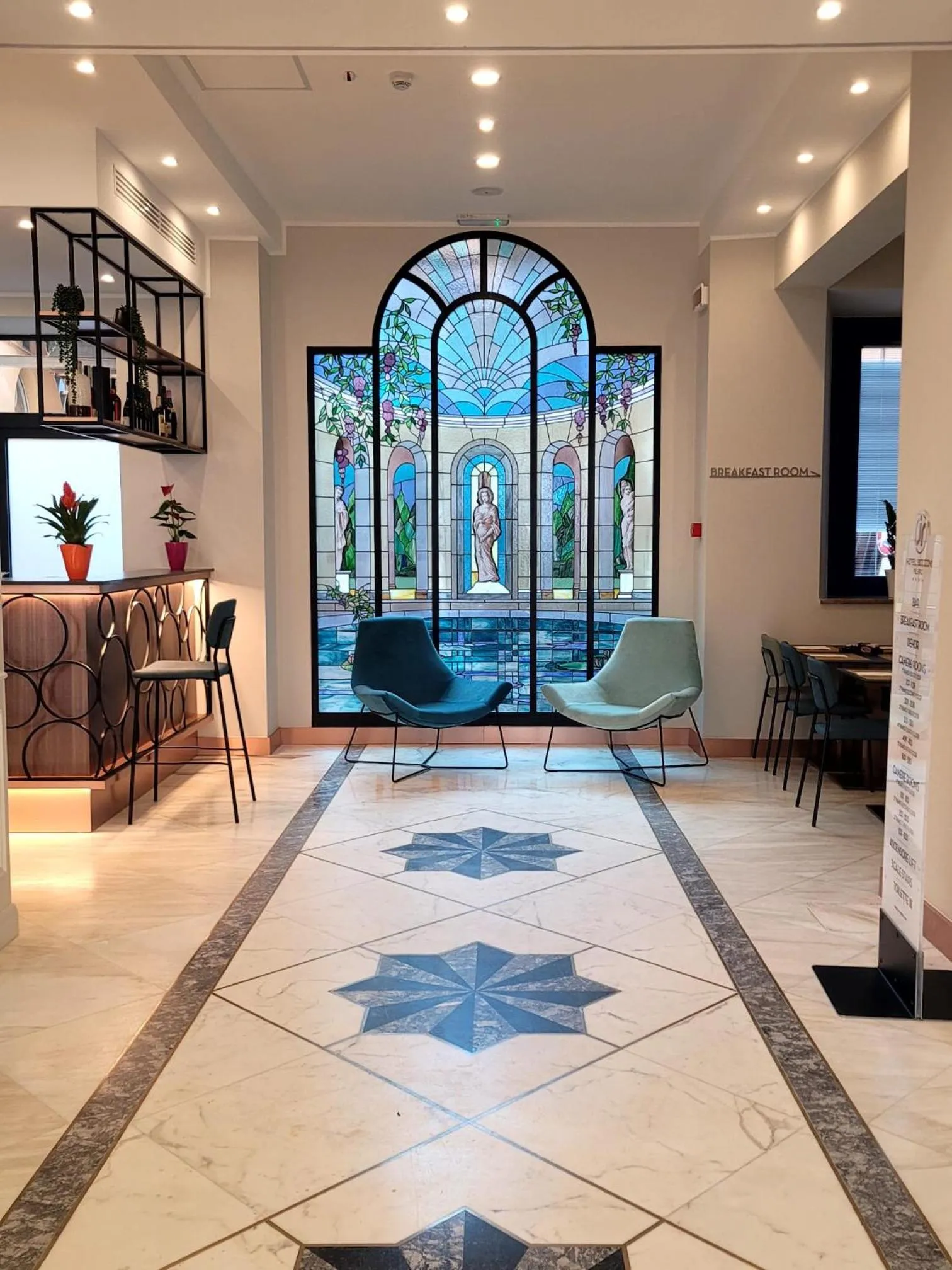 Lobby or reception in JR Hotels Bocconi Milano