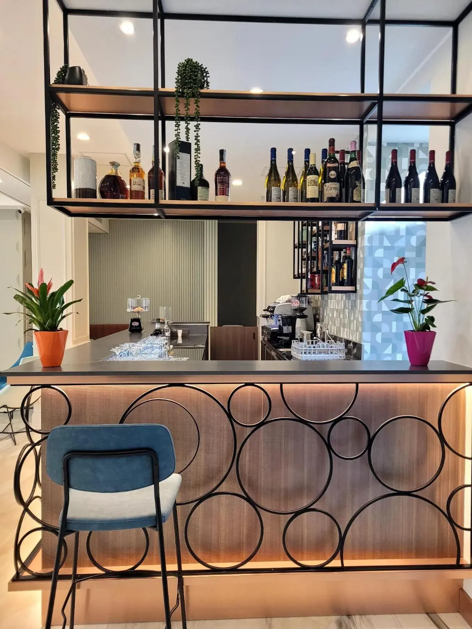 Lounge or bar in JR Hotels Bocconi Milano Lounge or bar in JR Hotels Bocconi Milano