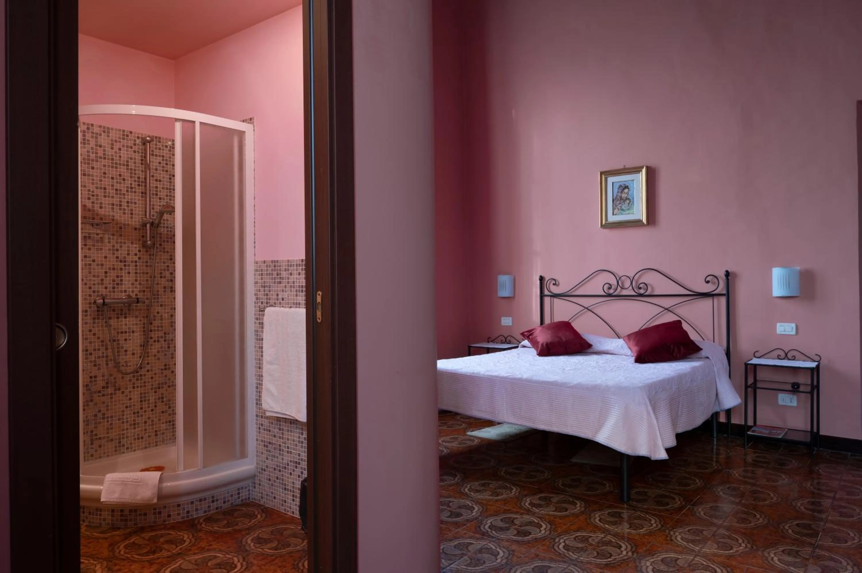 Bed in Bed and Breakfast Donna Olimpia