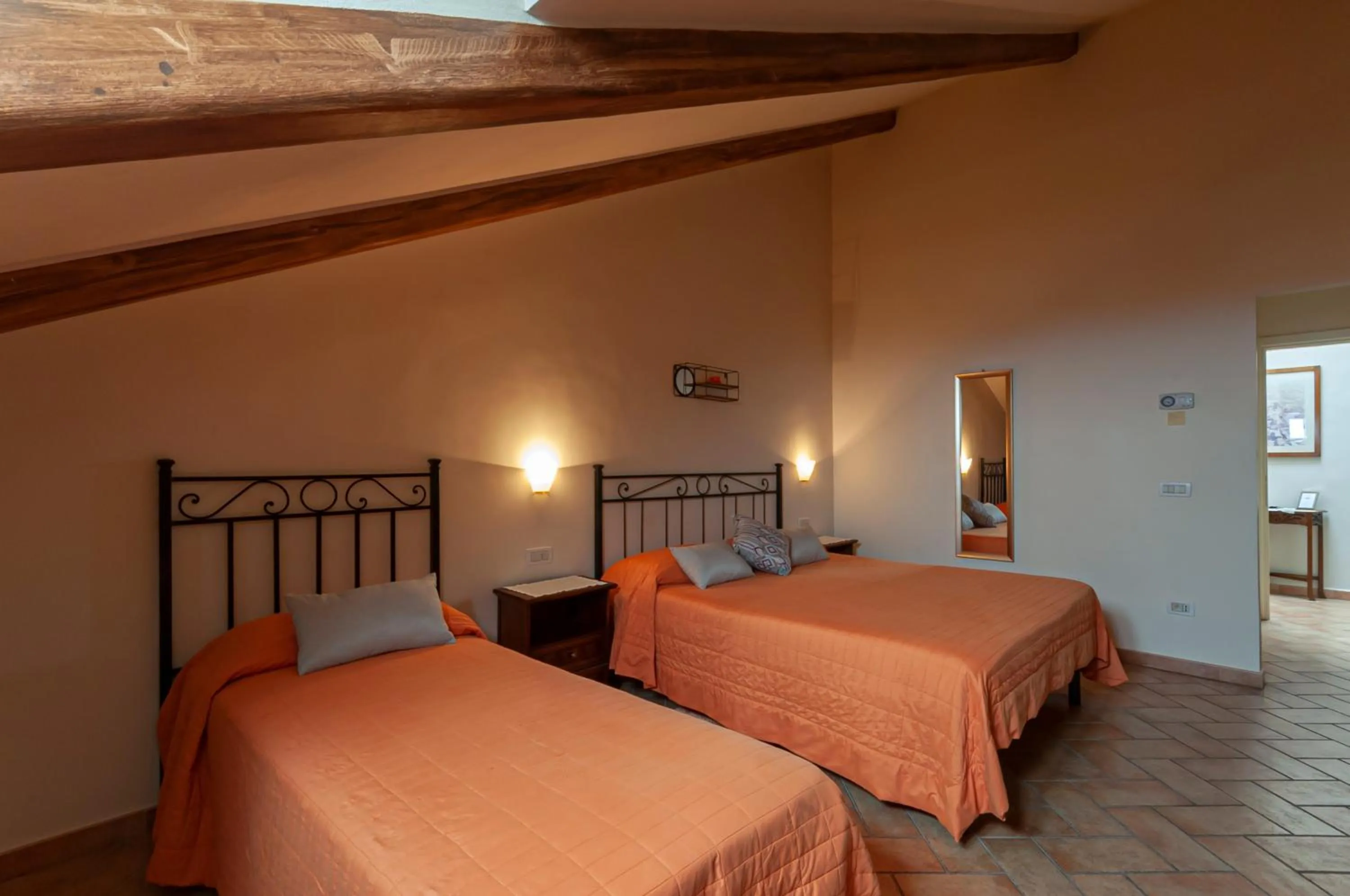 Bed in Bed and Breakfast Donna Olimpia