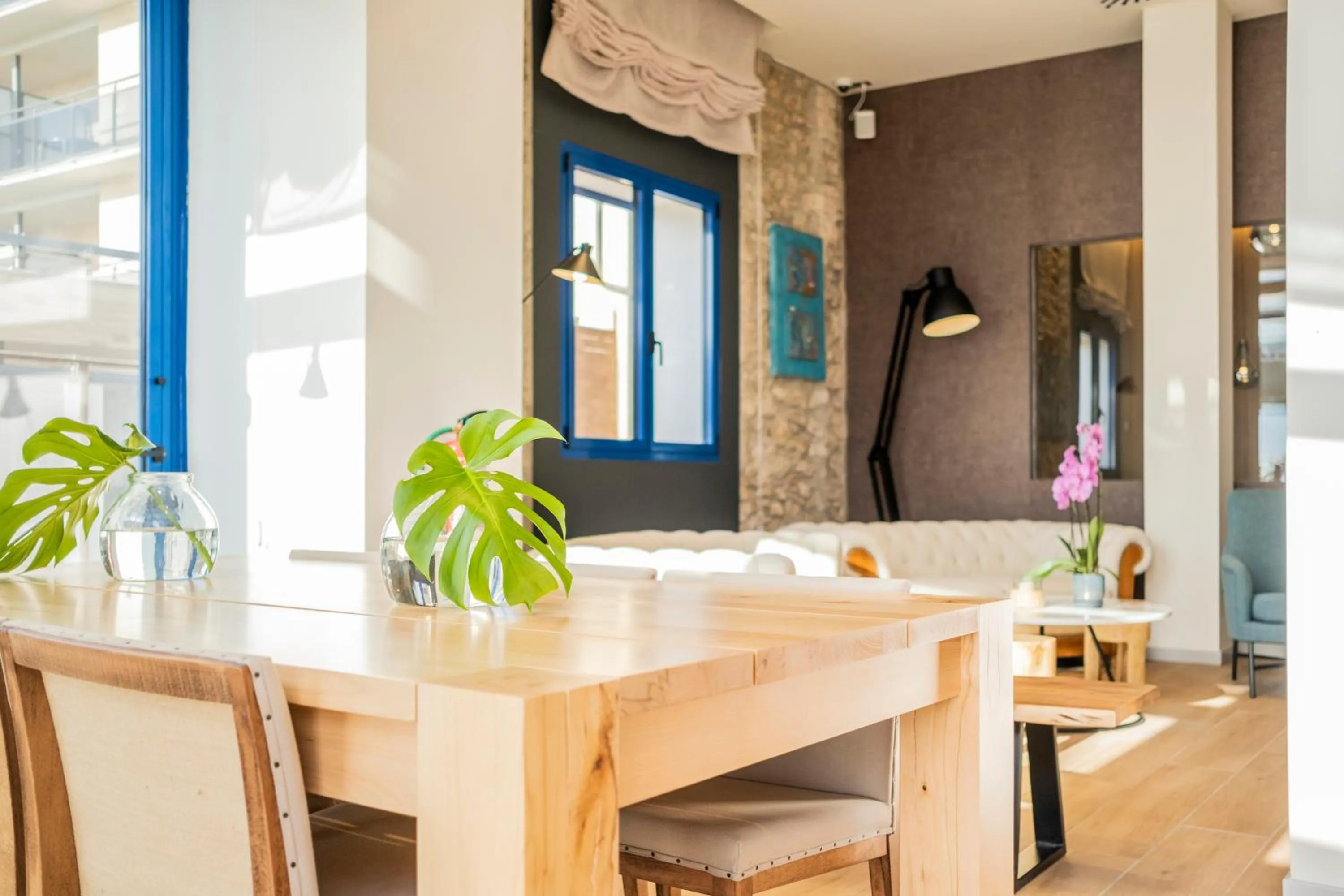 Dining area in Hotel Voramar