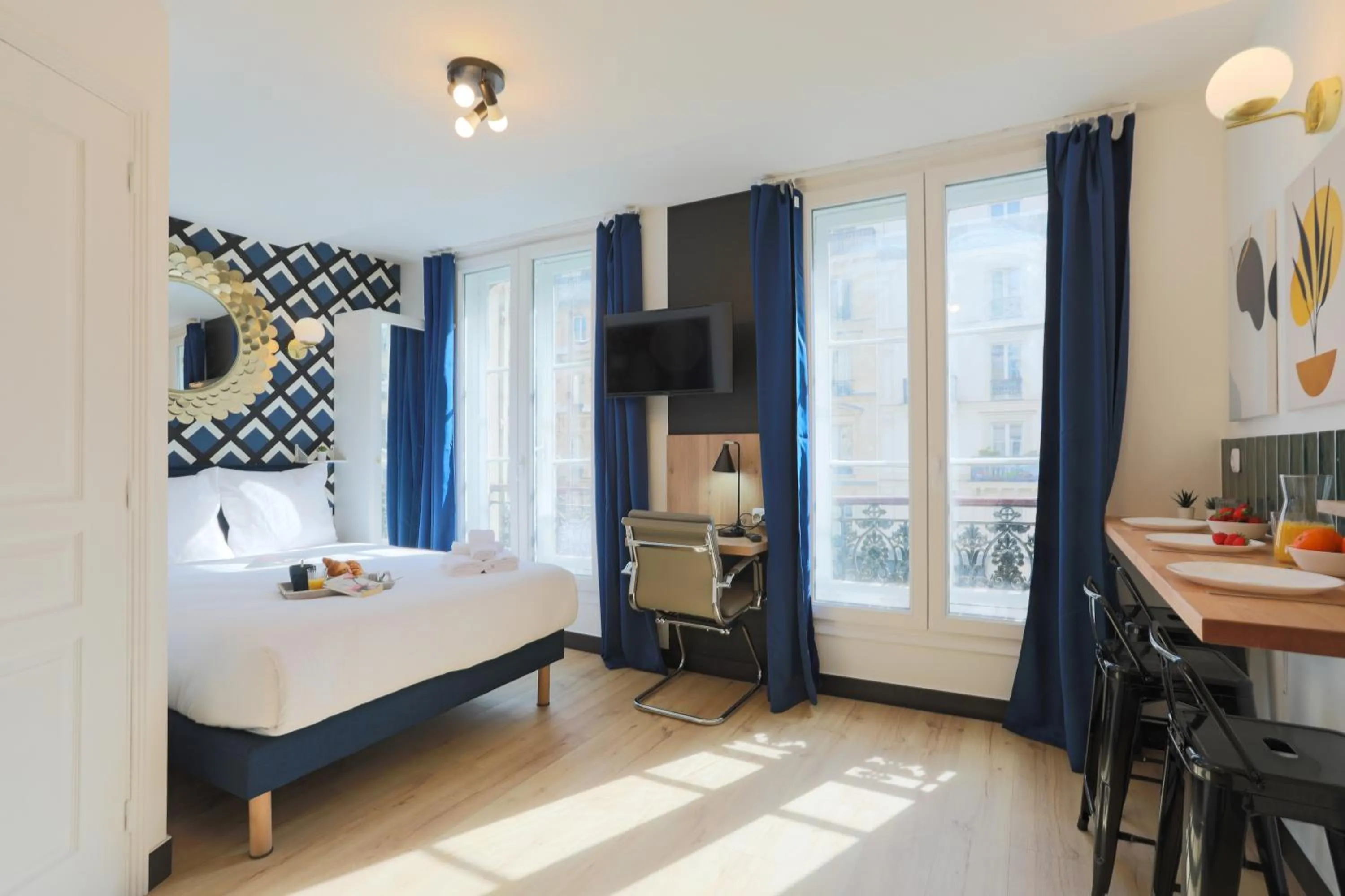 Photo of the whole room, Bed in WS Notre-Dame - Linné