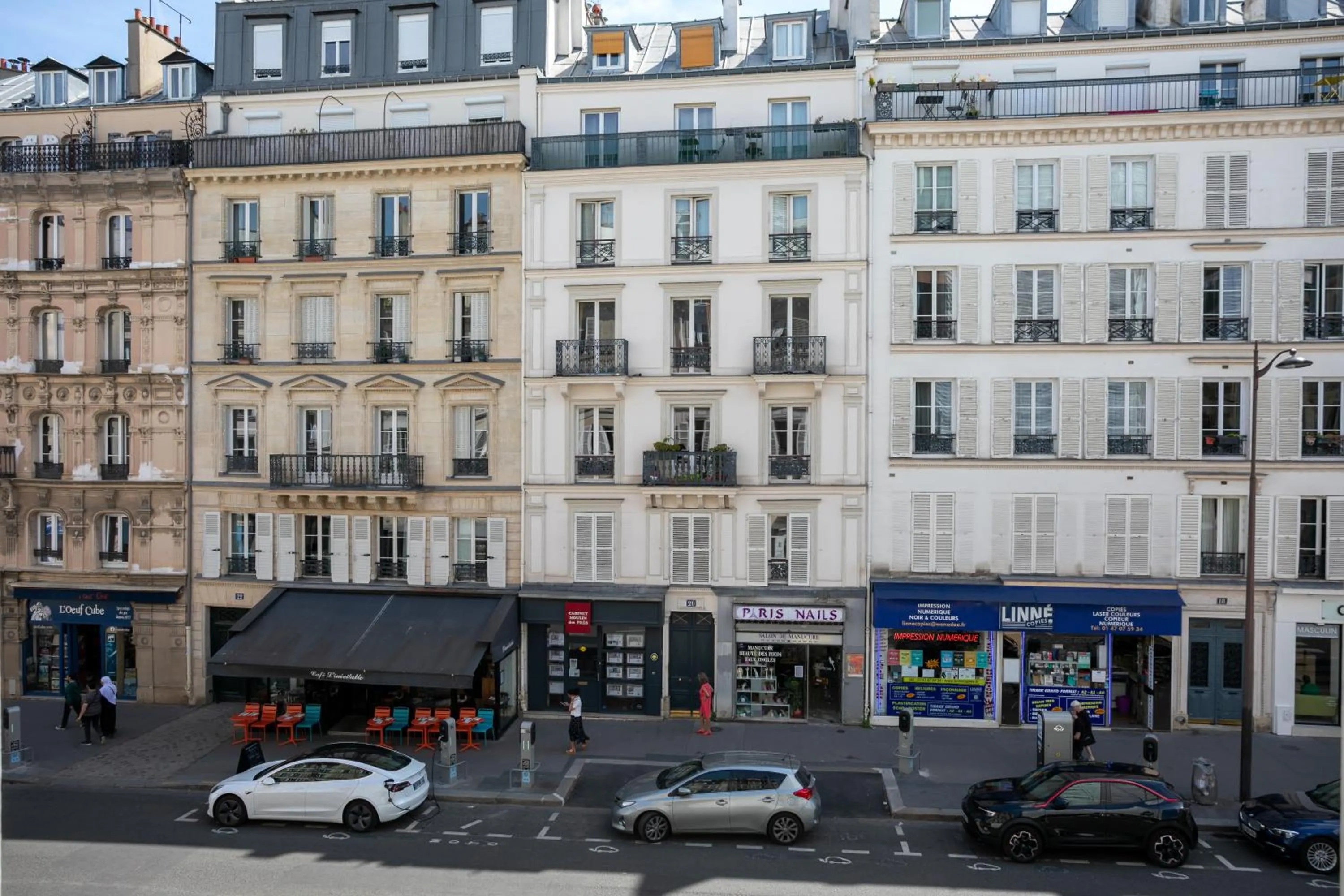 Street view in WS Notre-Dame - Linné