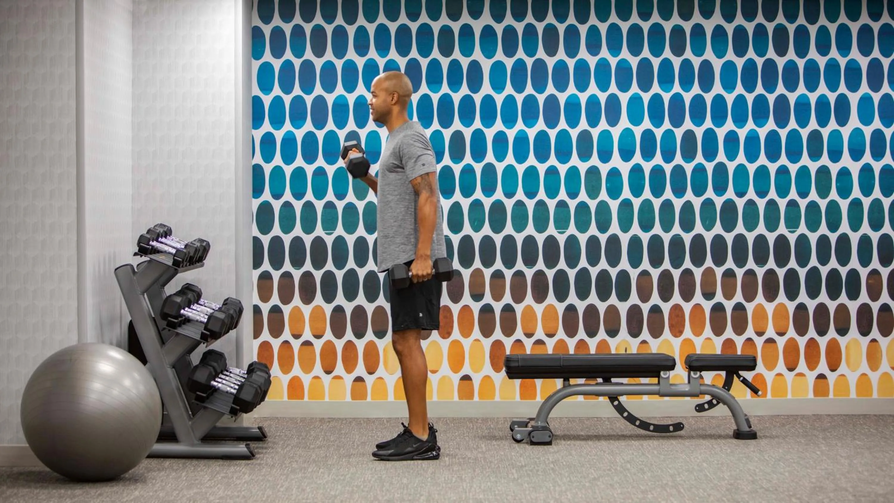 Fitness centre/facilities in Holiday Inn - Chicago Dwtn - The Mart by IHG