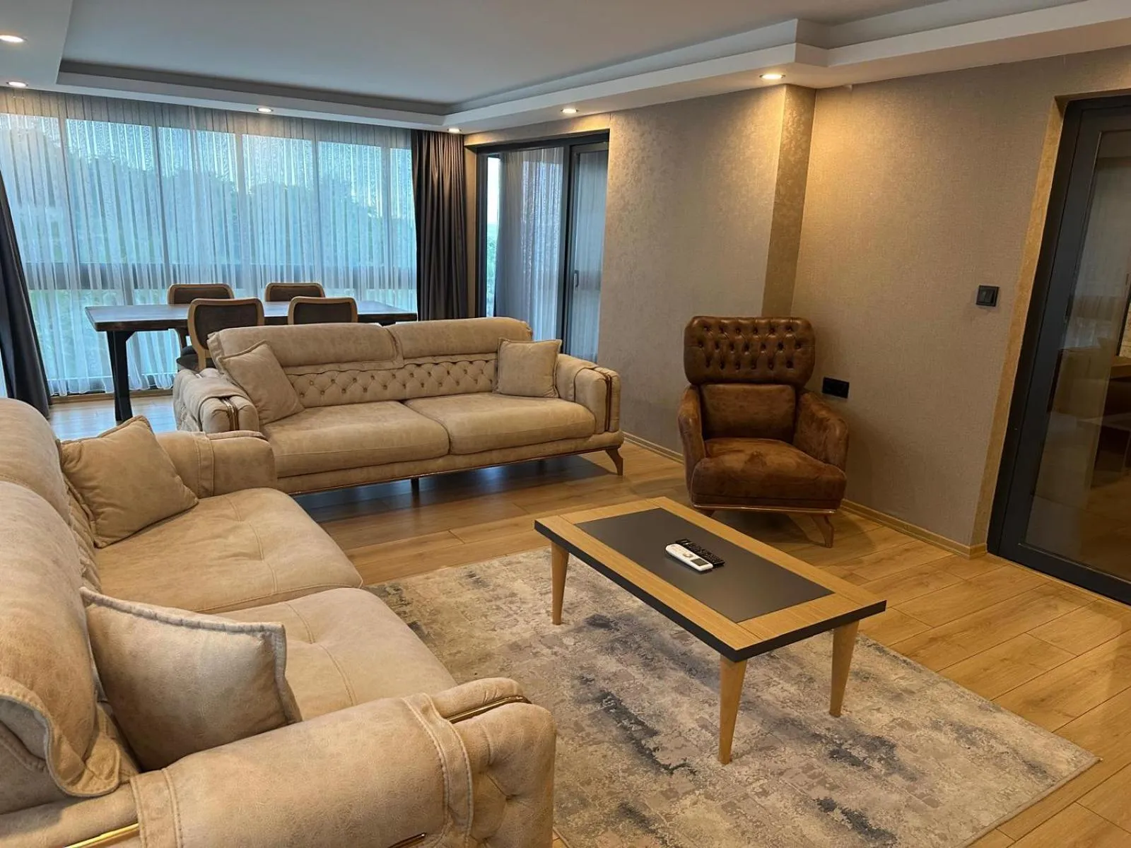 Living room in Şehrar Suite Hotel