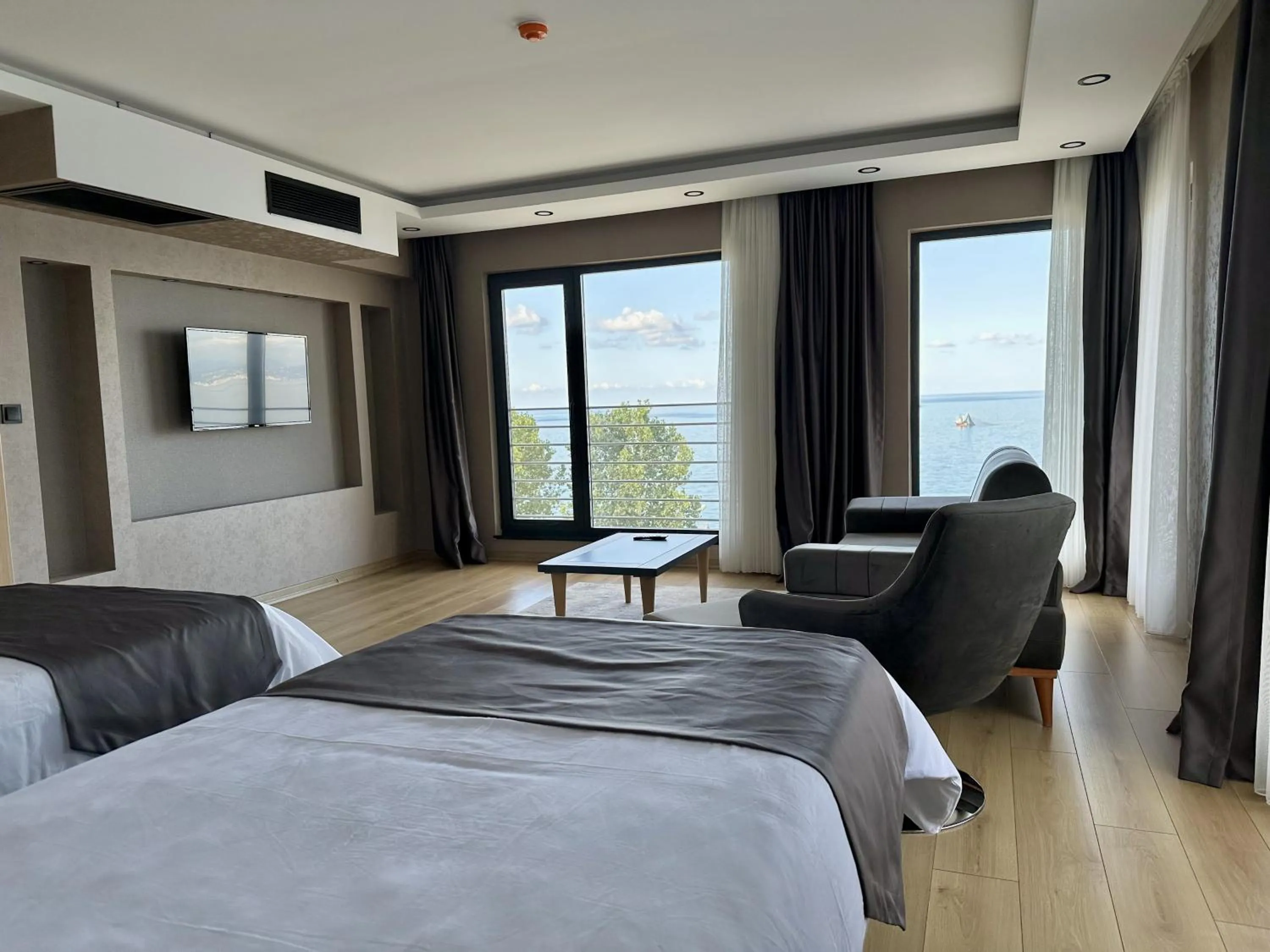 Bed in Şehrar Suite Hotel