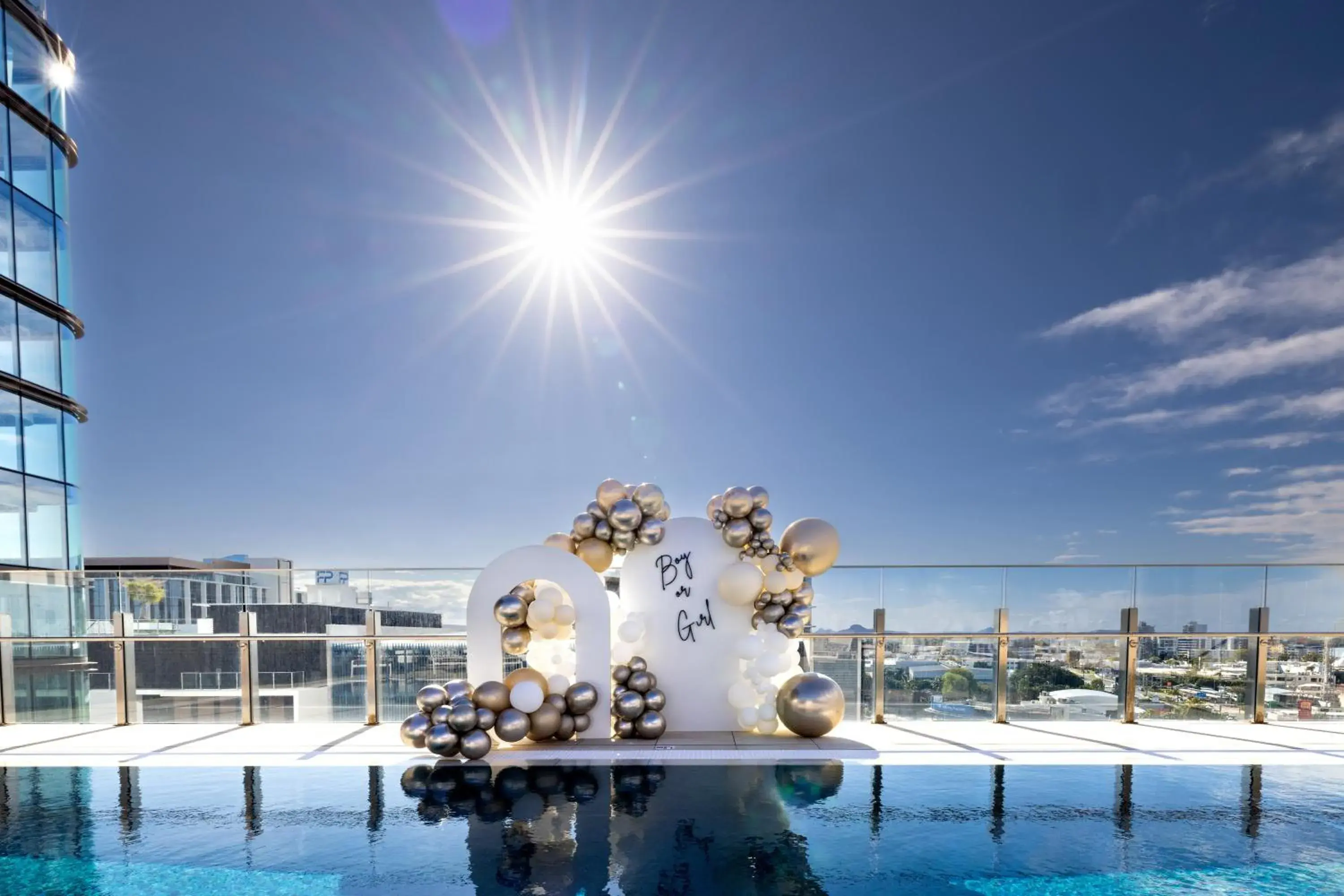 Pool view in Holiday Inn Express & Suites Sunshine Coast by IHG Pool view in Holiday Inn Express & Suites Sunshine Coast by IHG