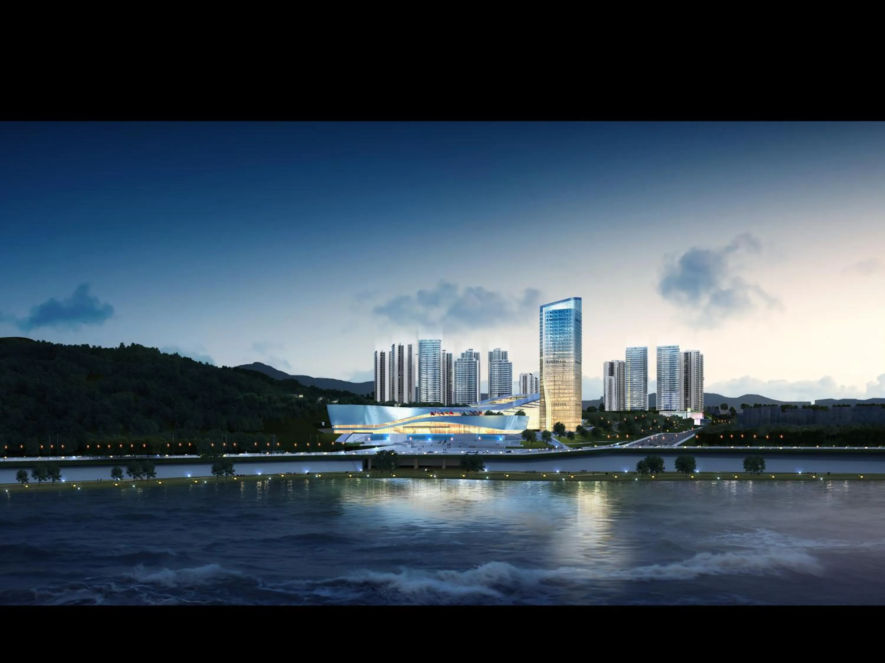 Off site in HUALUXE Yibin