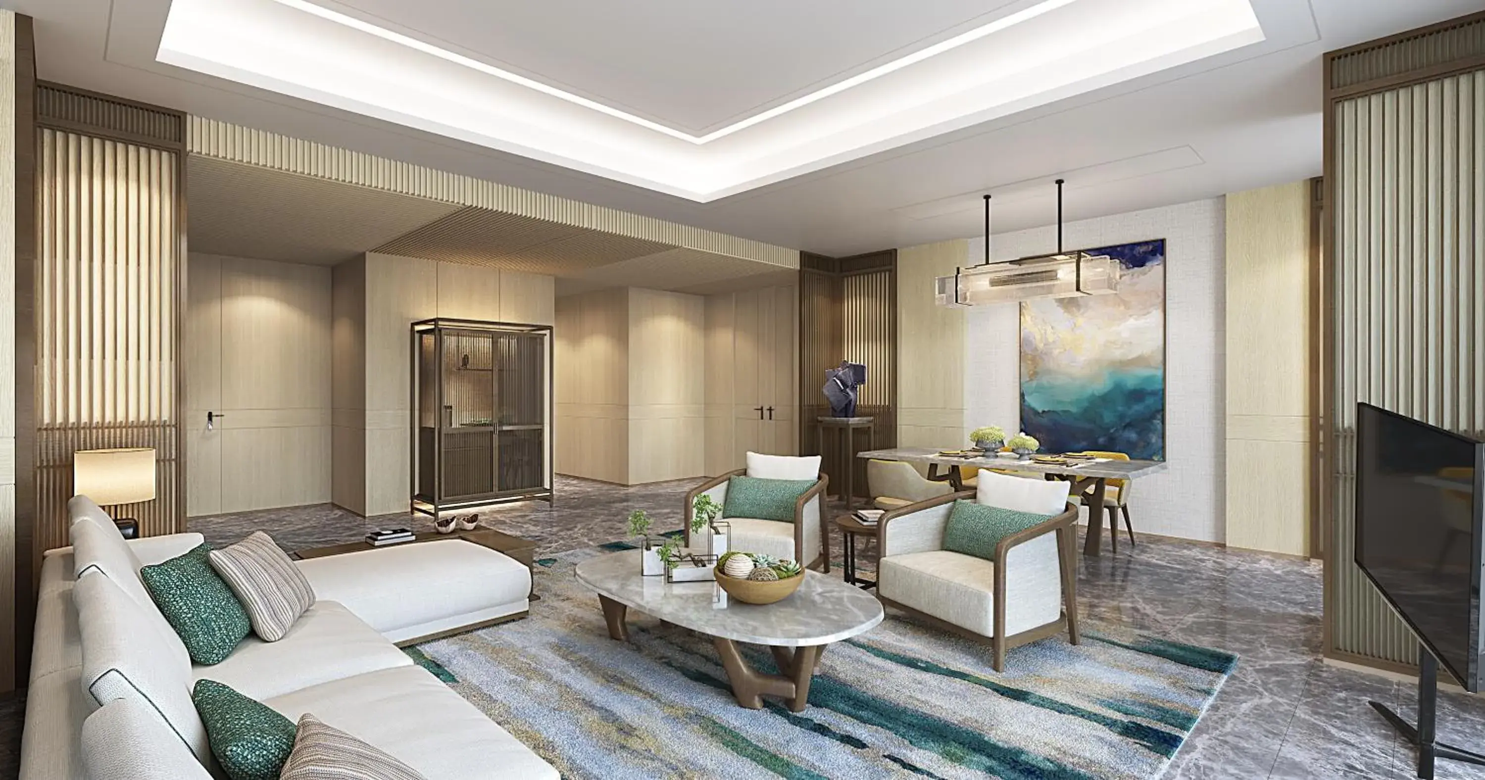 Living room in HUALUXE Yibin Living room in HUALUXE Yibin