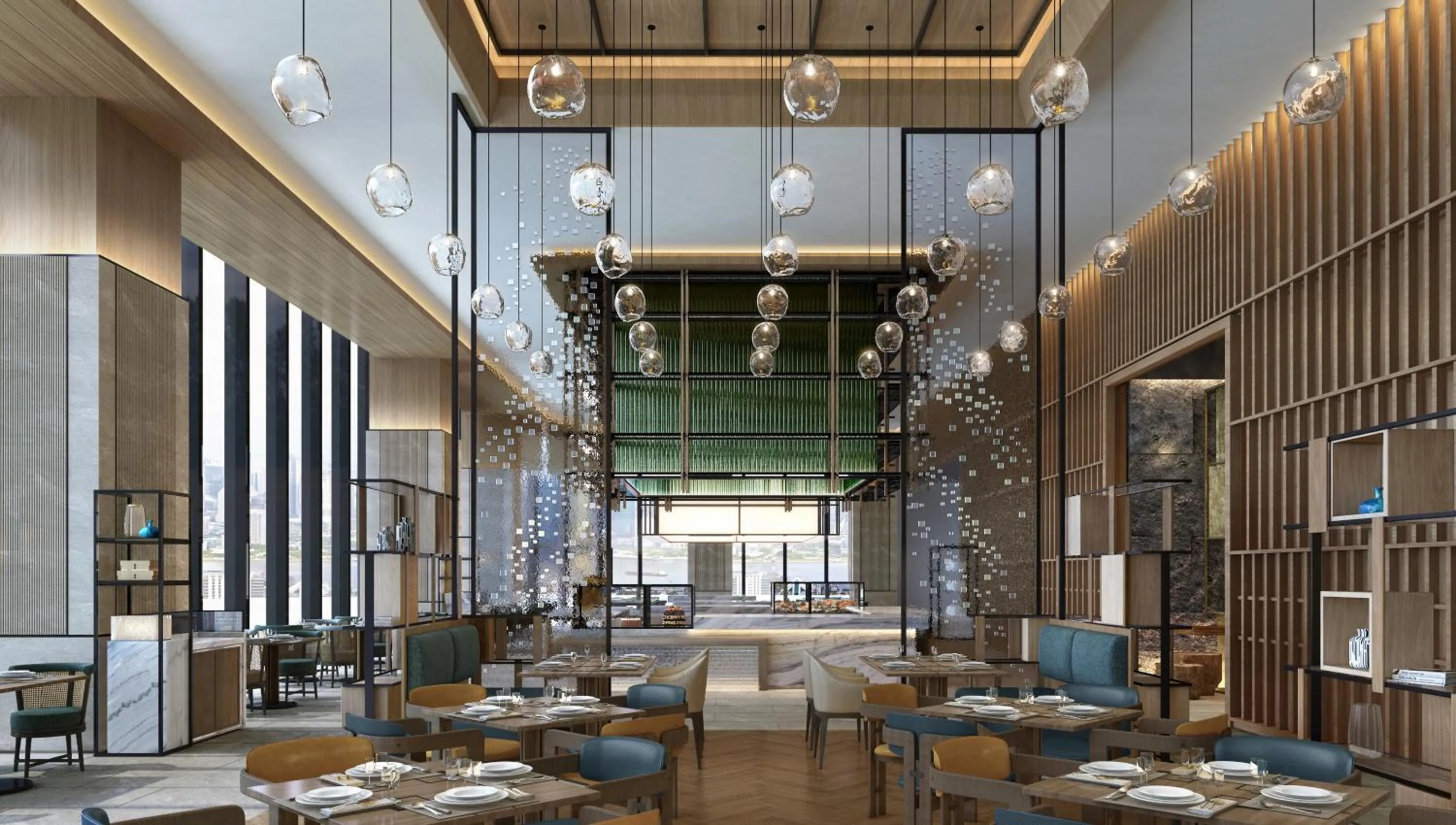 Restaurant/places to eat in HUALUXE Yibin