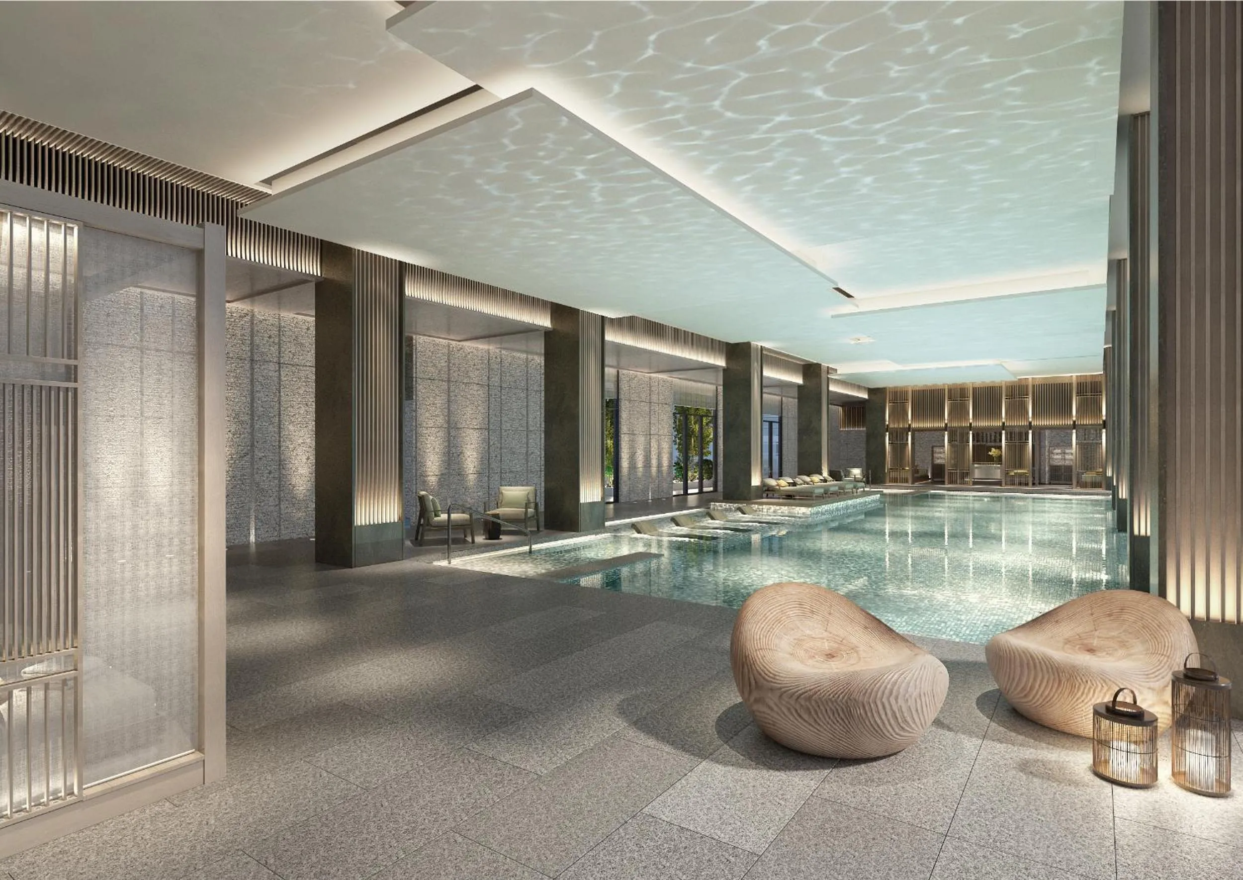 Swimming pool in HUALUXE Yibin