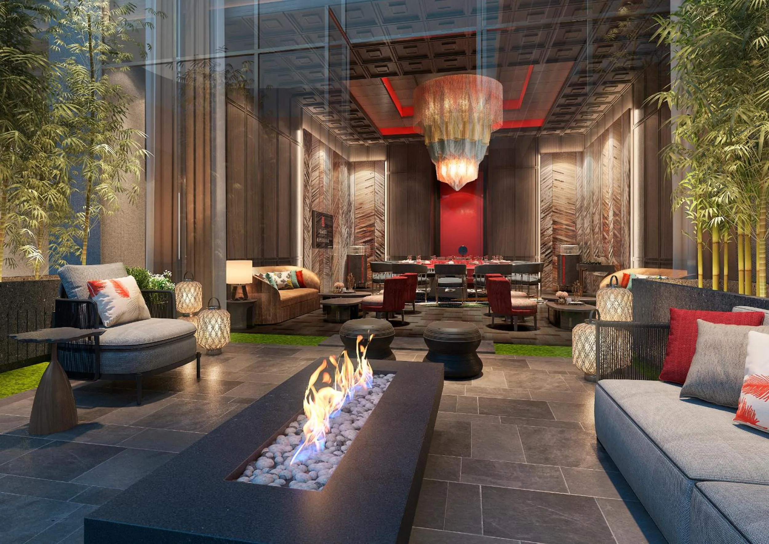 Restaurant/places to eat in HUALUXE Yibin