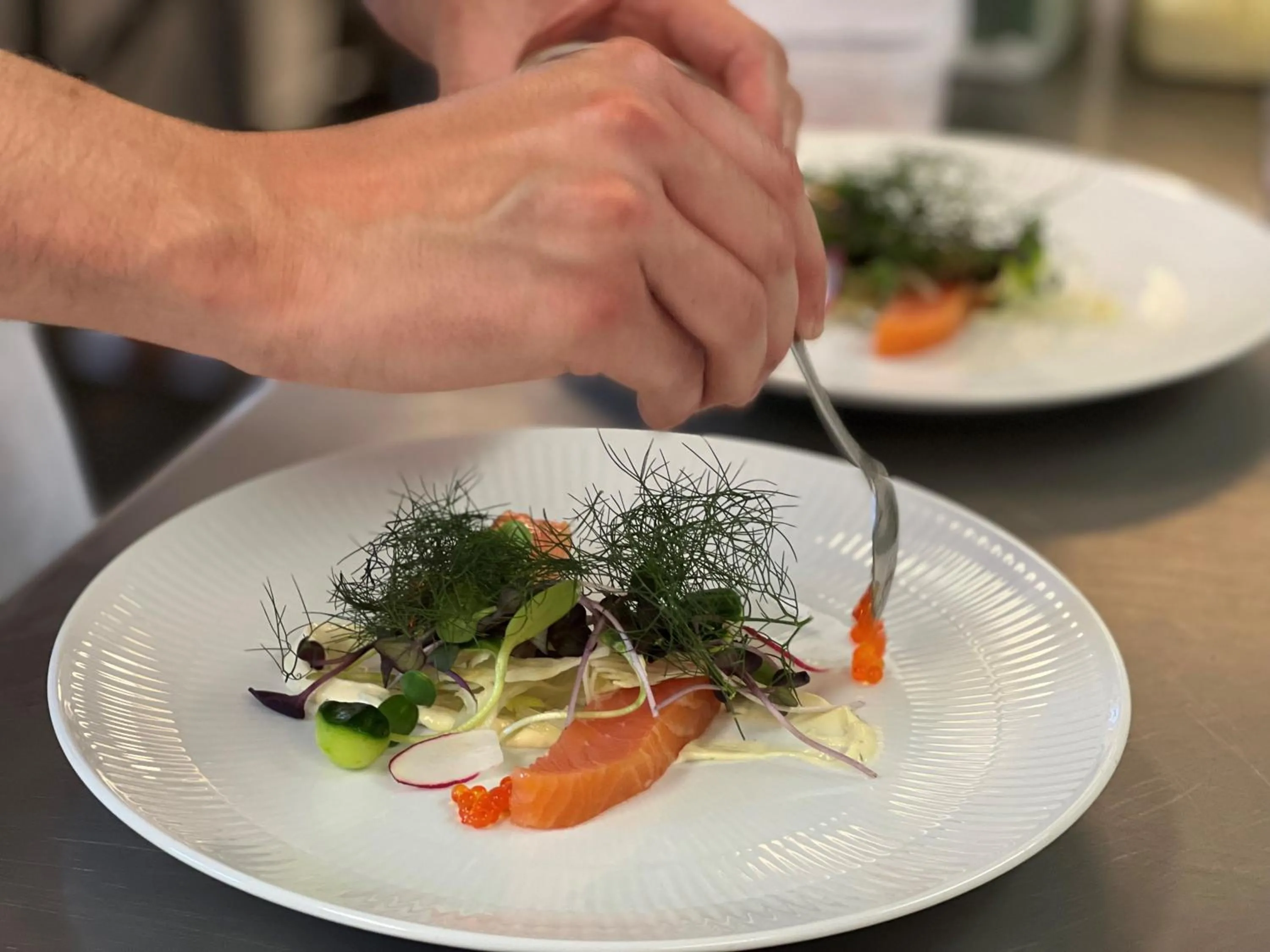 Restaurant/places to eat in Melsted Badehotel