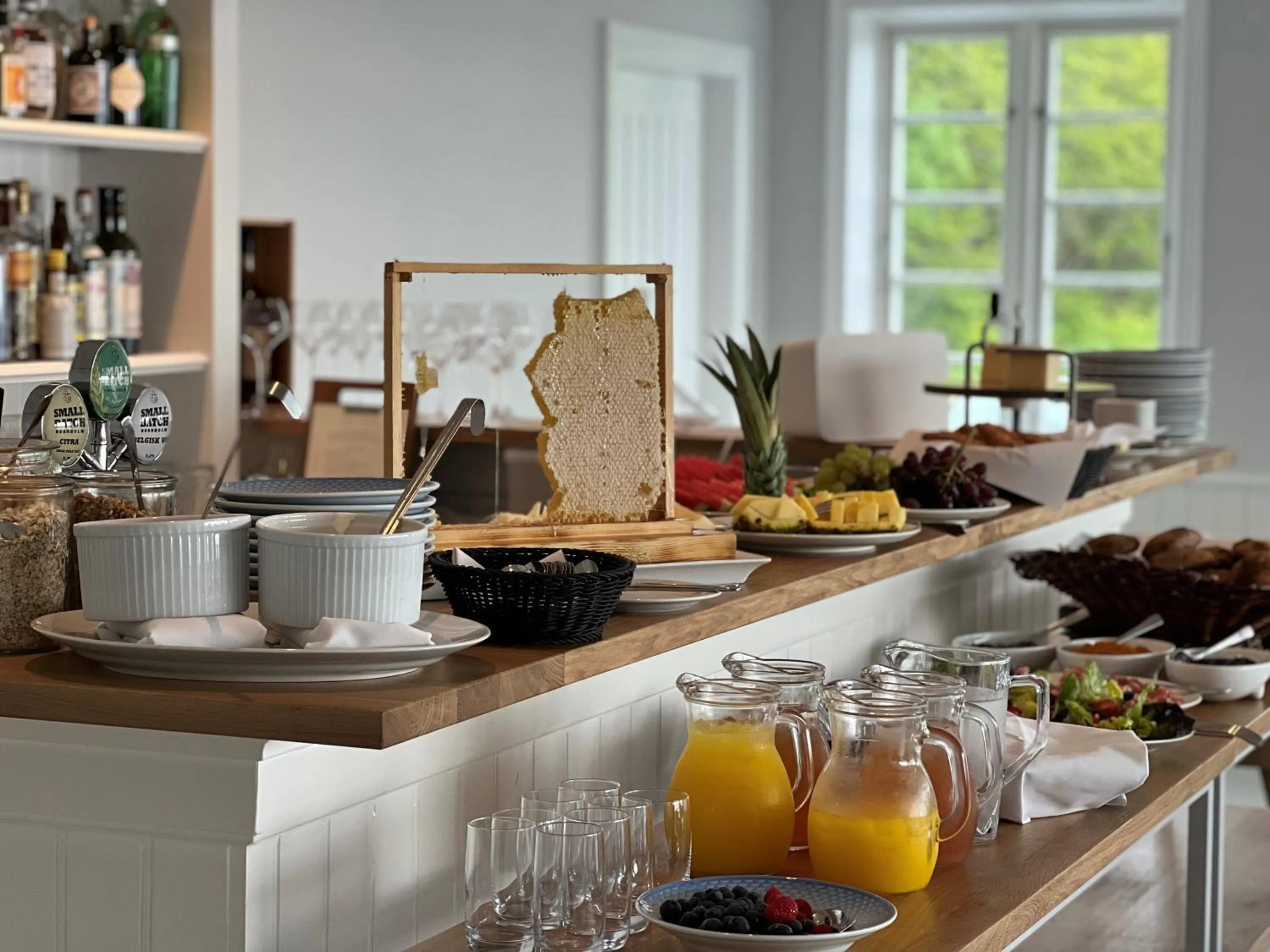 Restaurant/places to eat in Melsted Badehotel