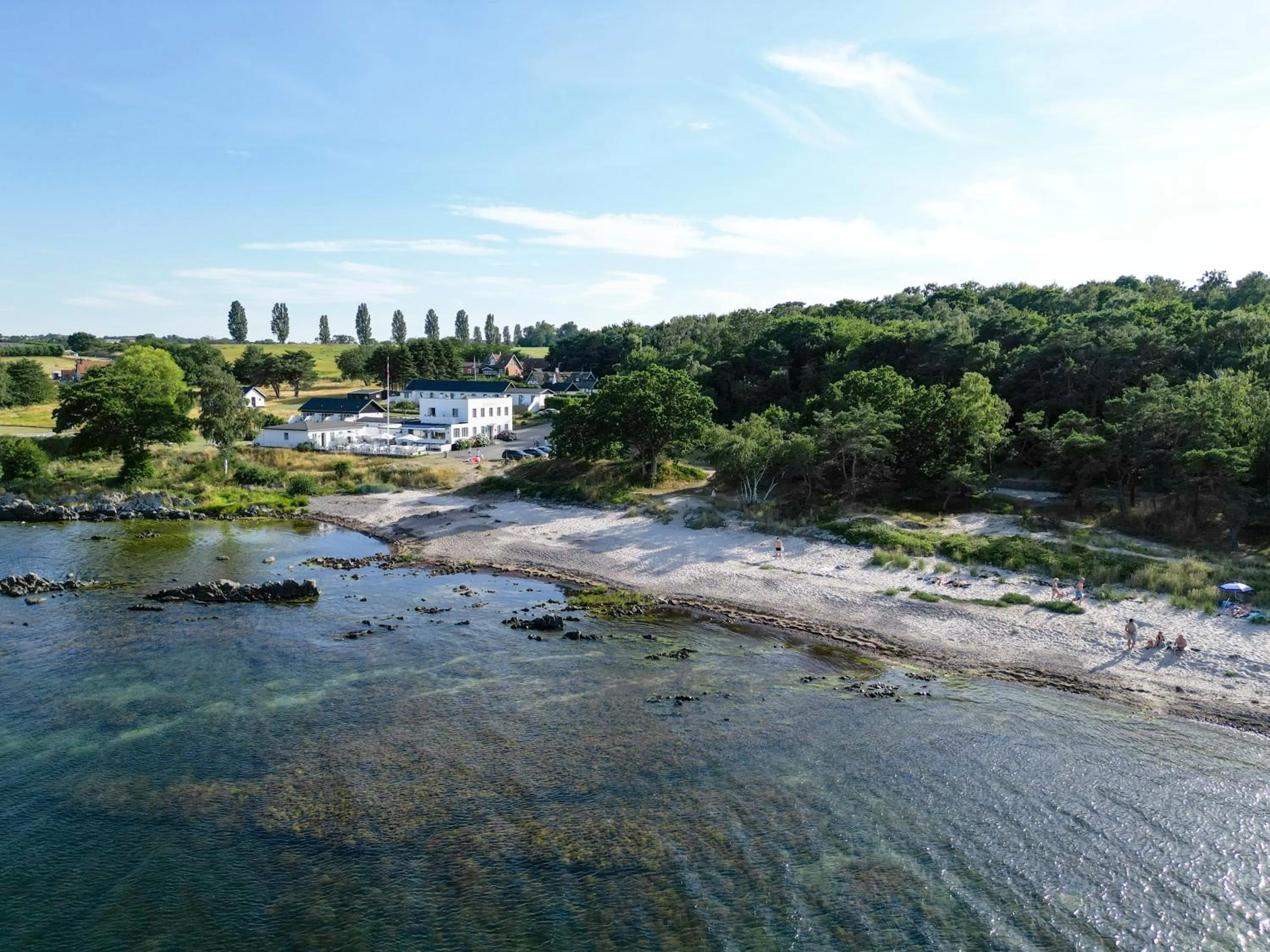 Beach in Melsted Badehotel