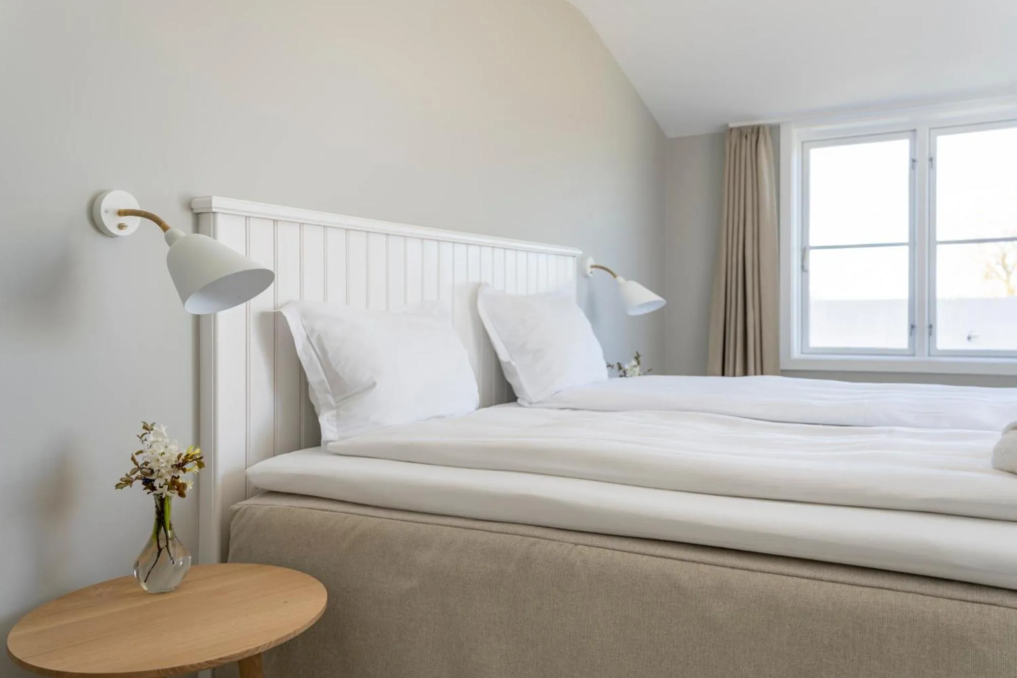 Bed in Melsted Badehotel