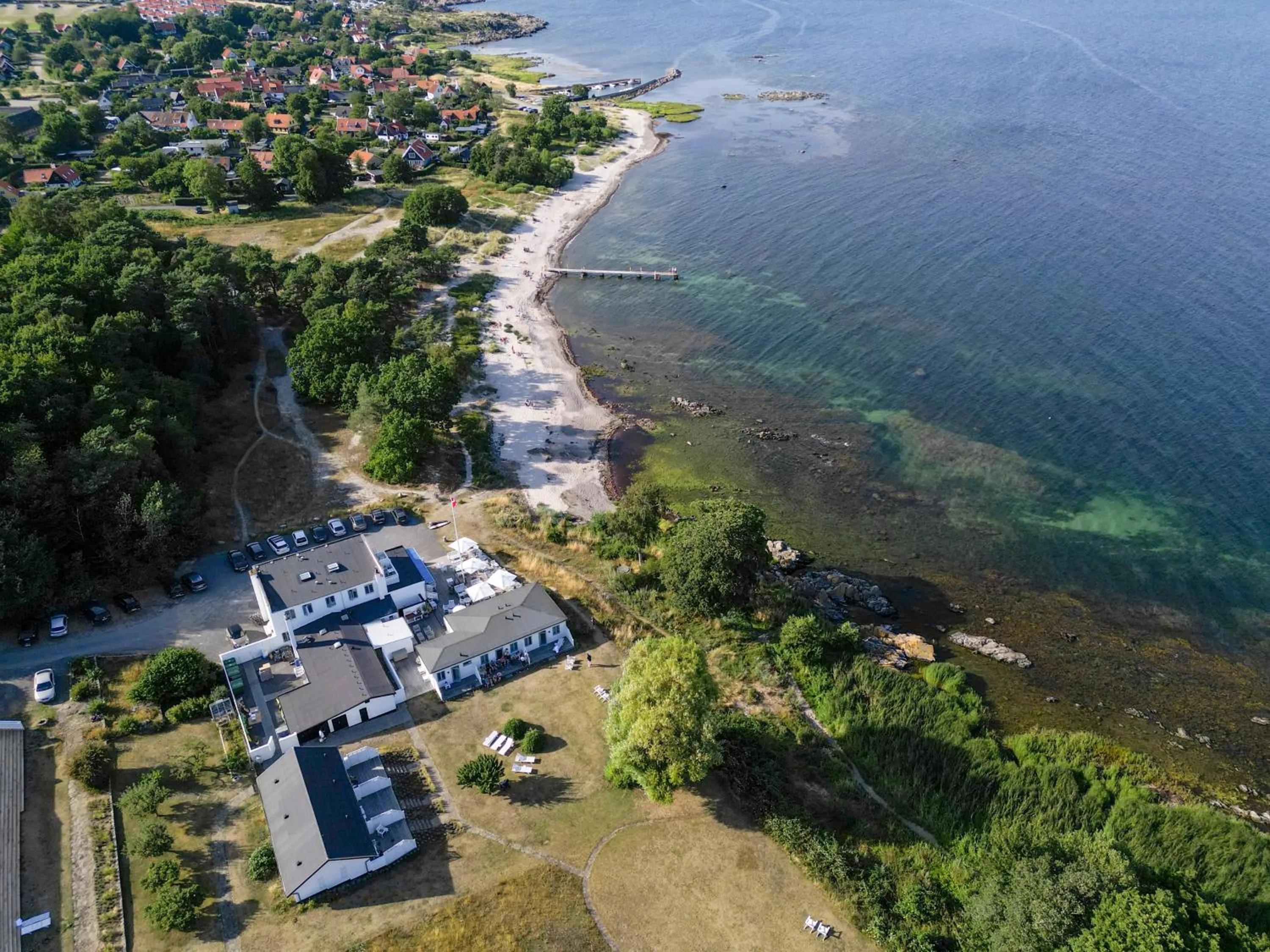 Natural landscape in Melsted Badehotel