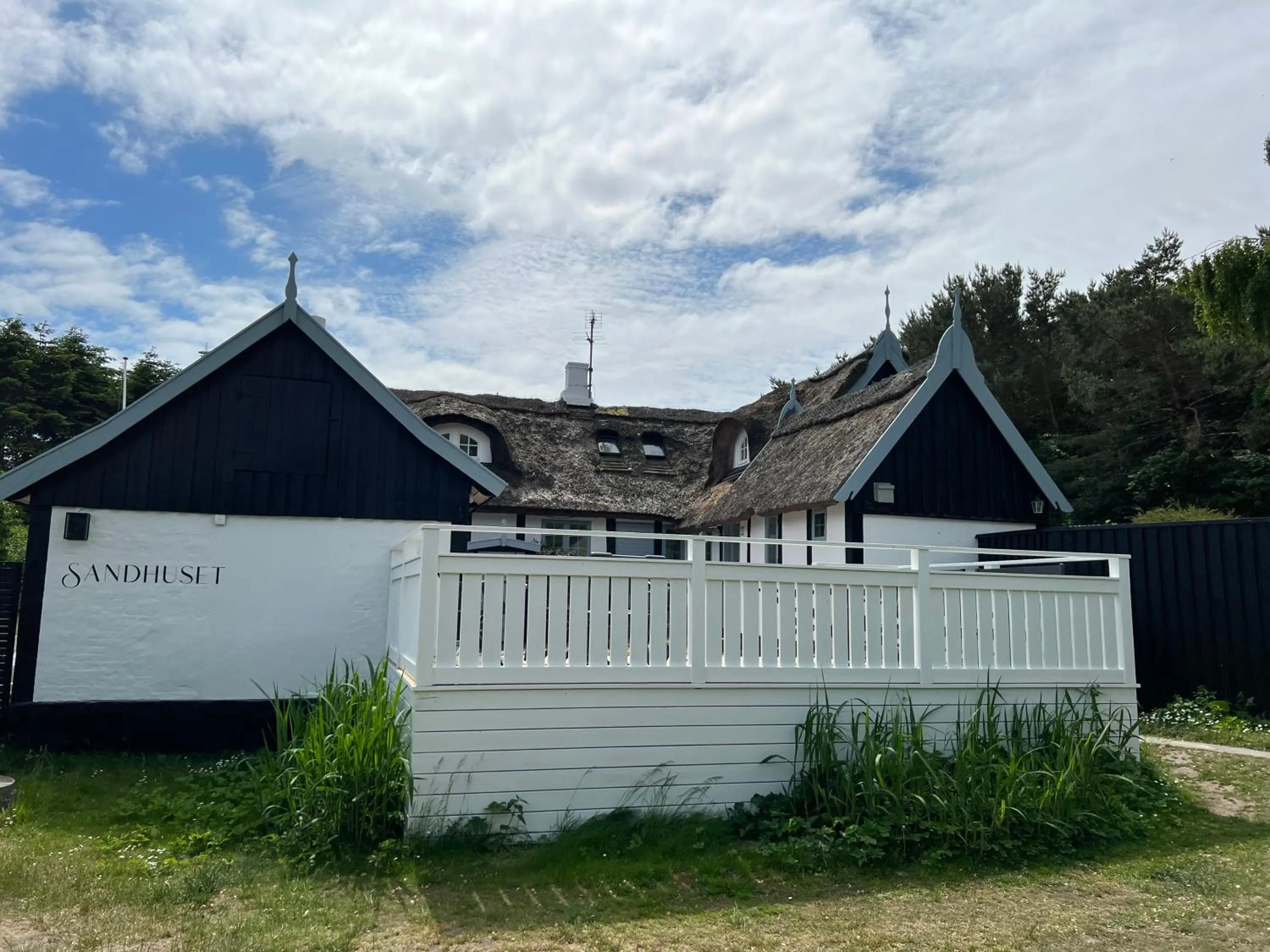 Property building in Melsted Badehotel