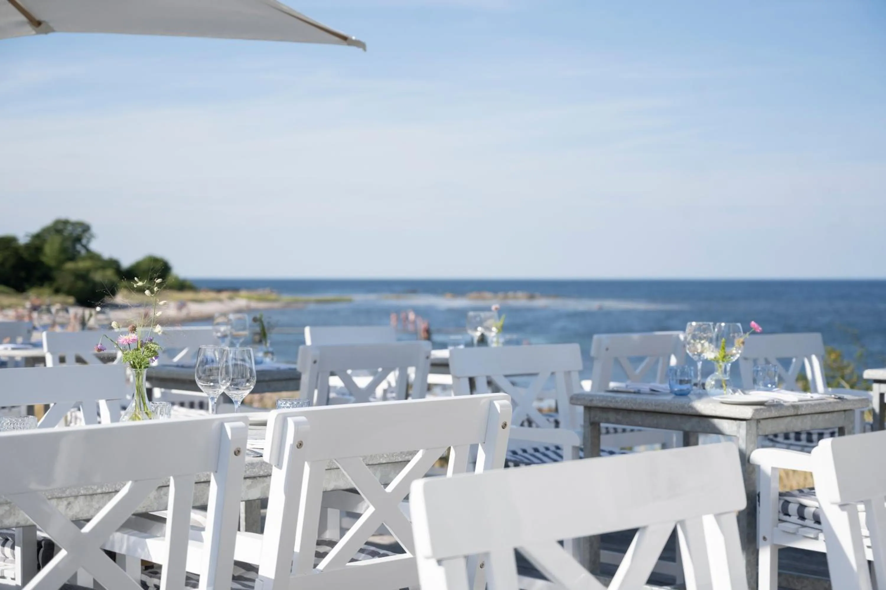 Restaurant/places to eat in Melsted Badehotel