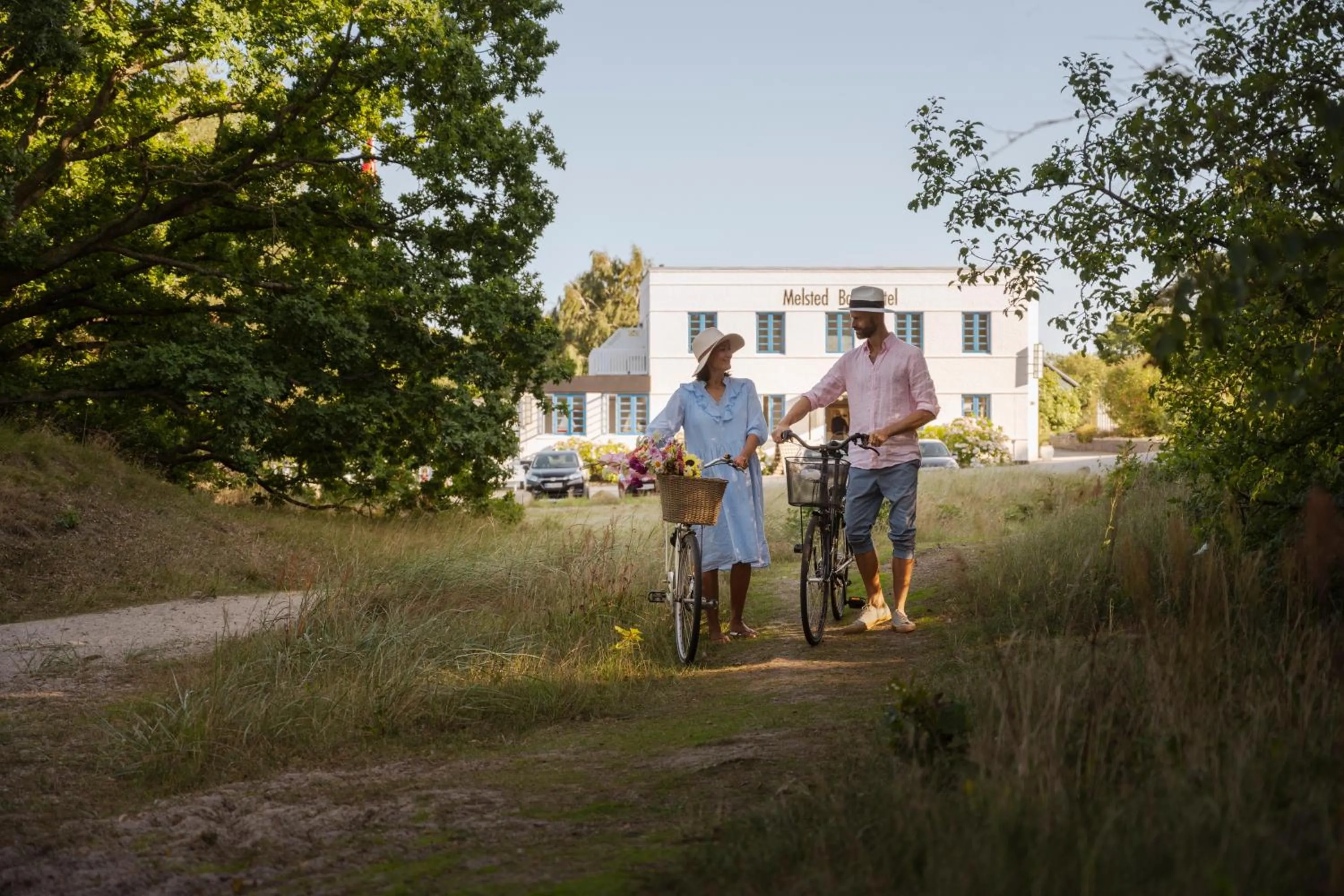 Property building in Melsted Badehotel