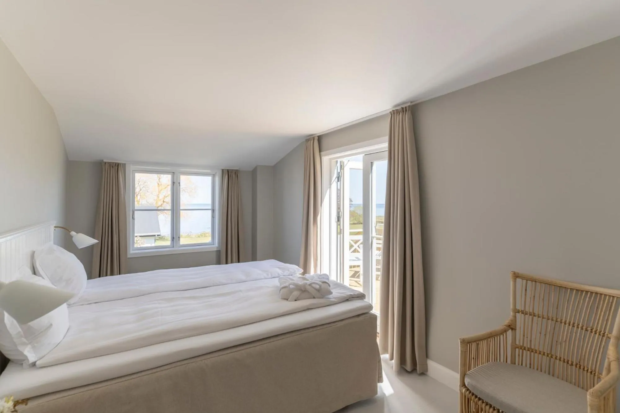 Bed in Melsted Badehotel