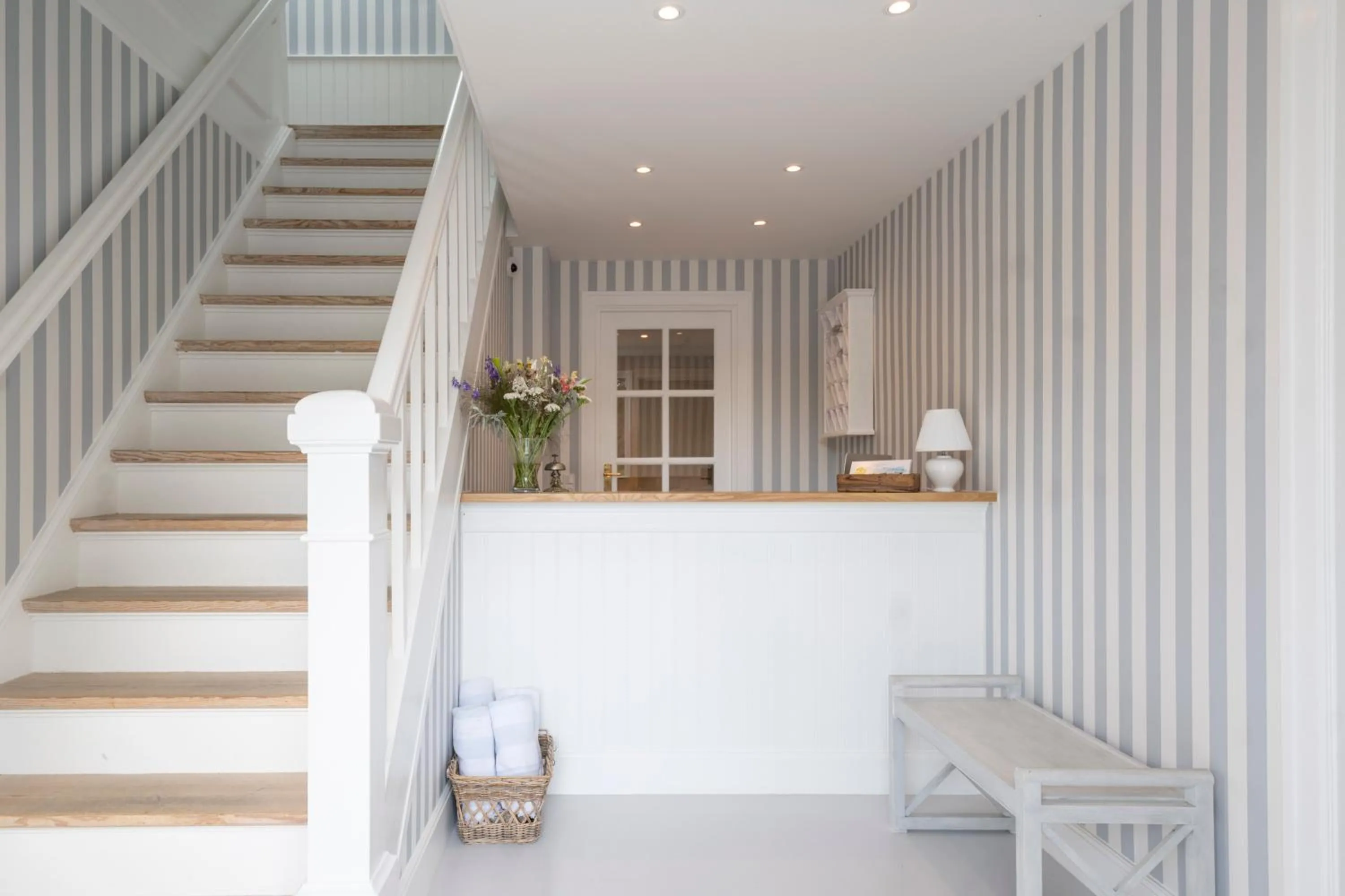 Lobby or reception in Melsted Badehotel