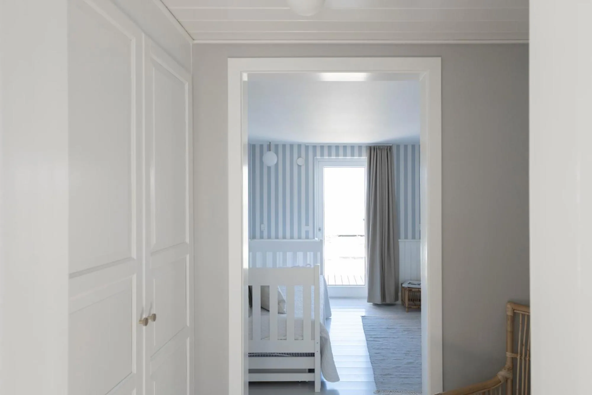 wardrobe, Bed in Melsted Badehotel